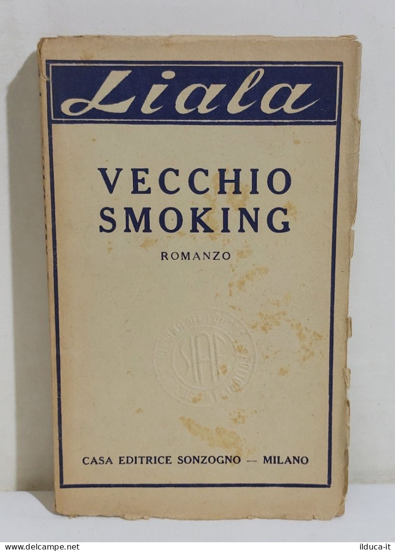 I115739 Liala - Vecchio Smoking - Sonzogno 1963 - Novelle, Racconti