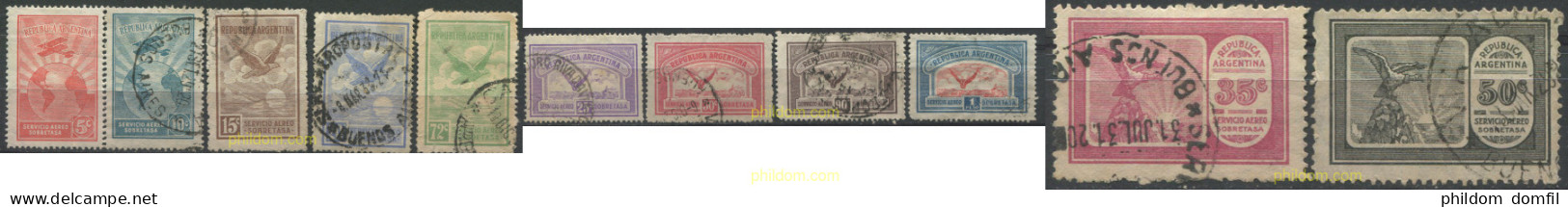 709228 HINGED ARGENTINA 1928 SERIE BASICA - Unused Stamps