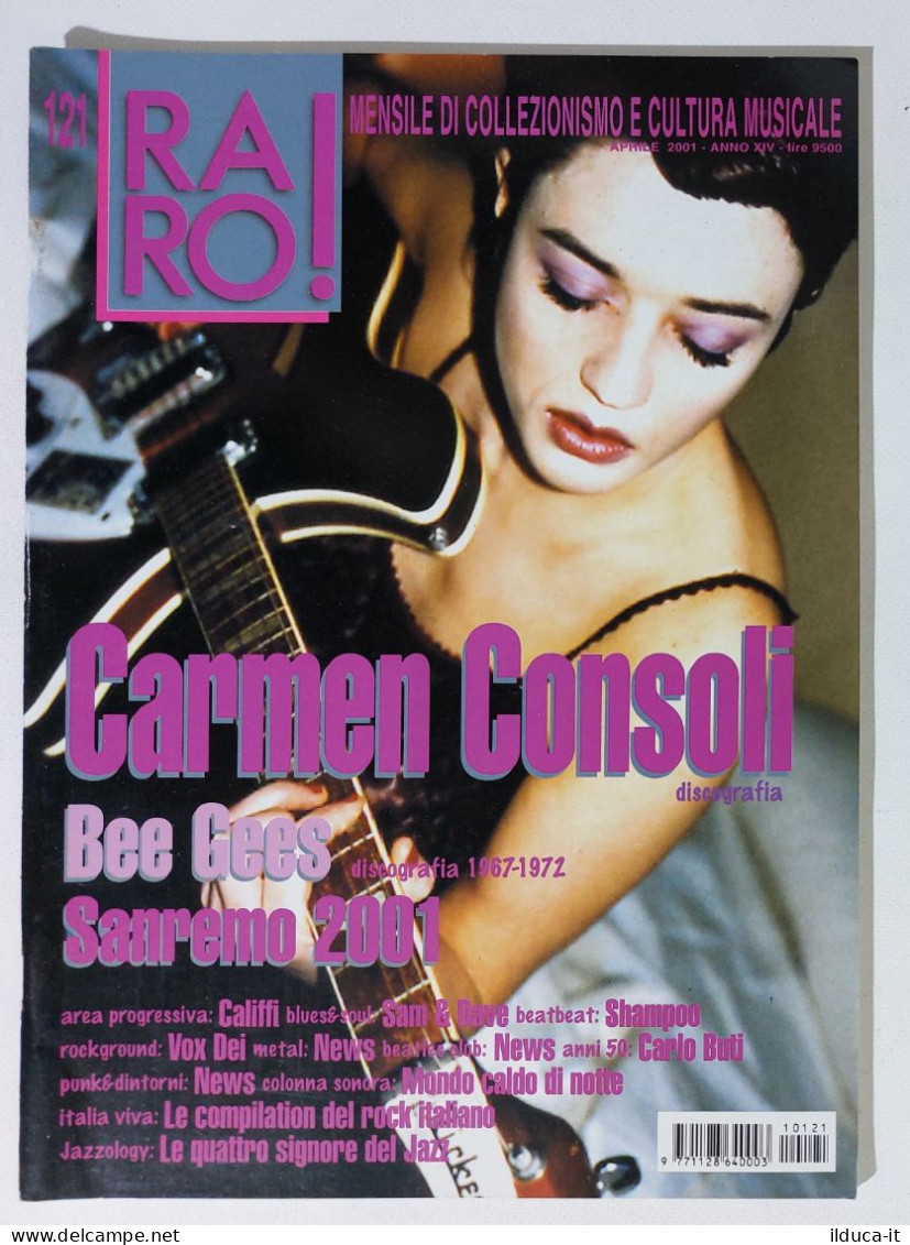 I115657 Rivista 2001 - RARO! N. 121 - Carmen Consoli / Bee Gees / Califfi - Musik