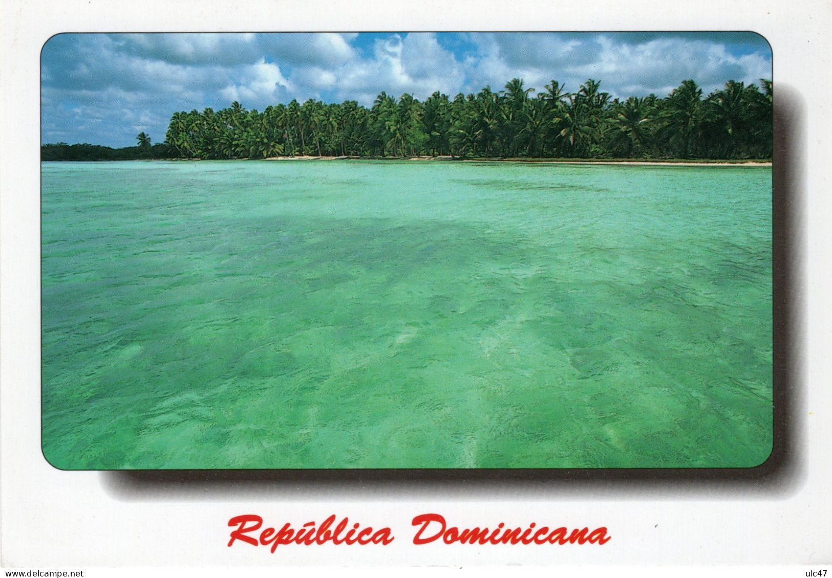 - REPUBLICA  DOMINICANA. - PARQUE NACIONAL DEL ESTE. - 16,5 X 11 Cm - Scan Verso - - Dominicaanse Republiek