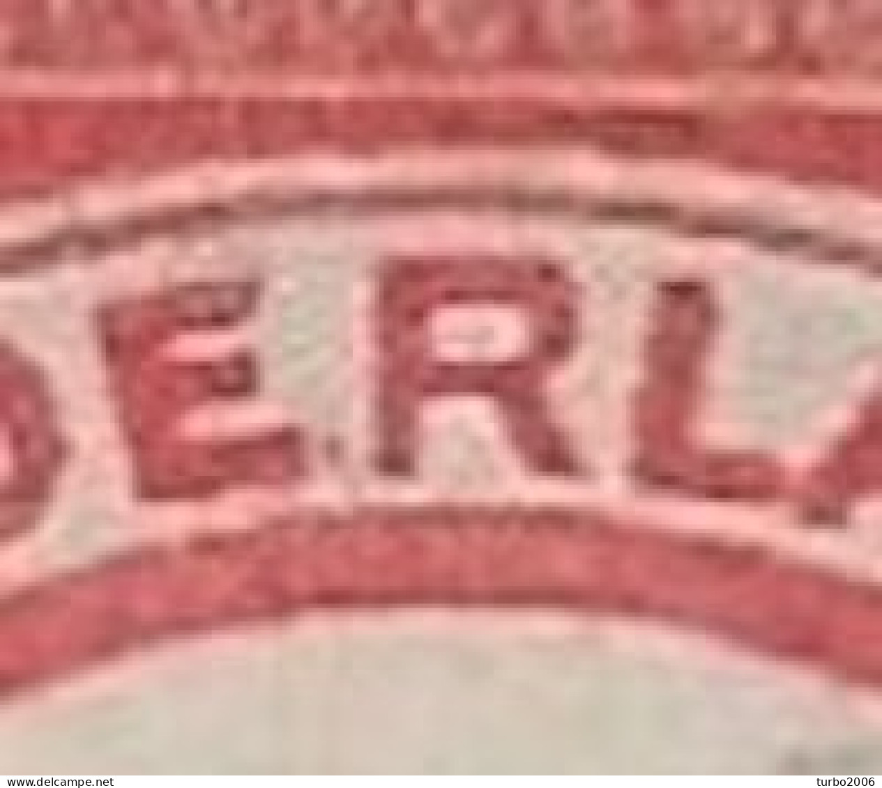 Plaatfout Rood Krasje Tussen De E En R Van NedERland In 1921-22 Cijferzegels 12½ Cent Rood NVPH 108 PM 1 - Errors & Oddities