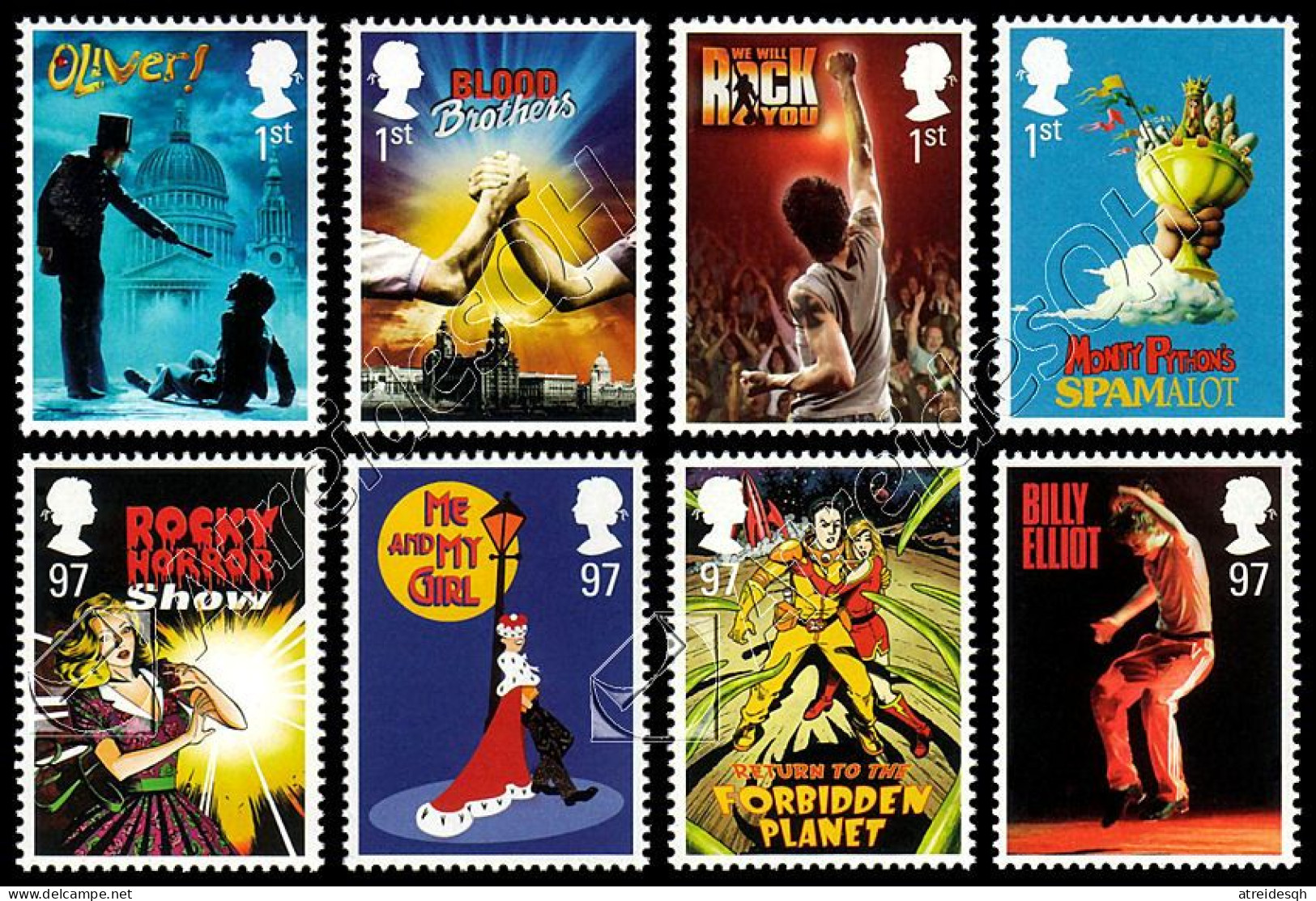 Gran Bretagna / Great Britain 2011: Musical / Stage Musicals ** - Unused Stamps