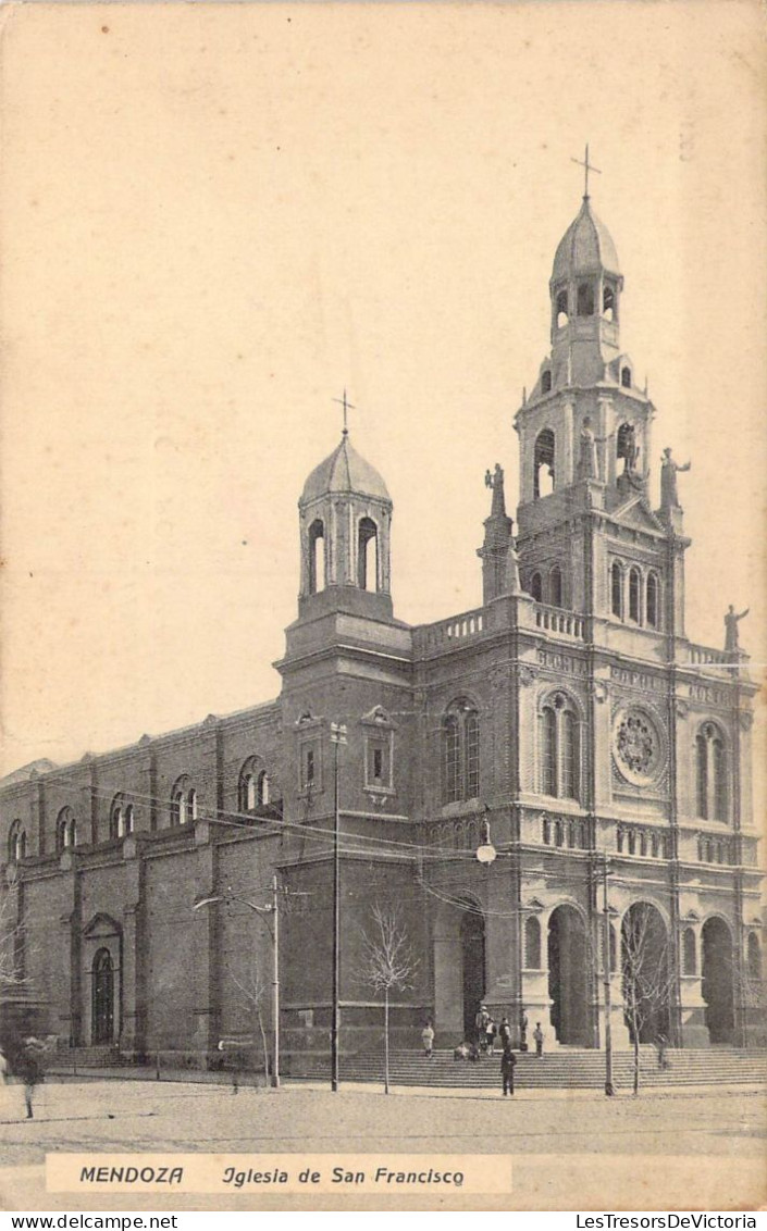 ARGENTINE - Mendoza - Iglesia De San Francisco - Carte Postale Ancienne - Argentina