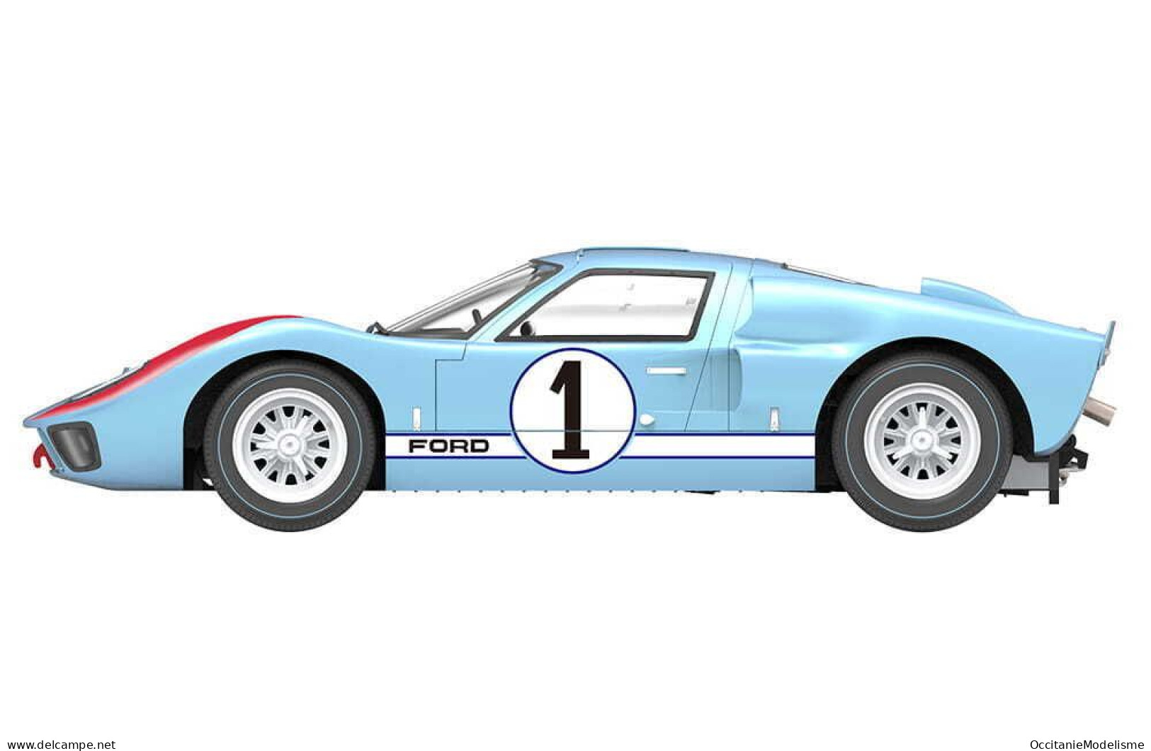 Meng - FORD GT 40 Mk.II 24 Heure Du Mans 1966 Maquette Kit Plastique Réf. RS-002 NBO Neuf 1/12 - Cars