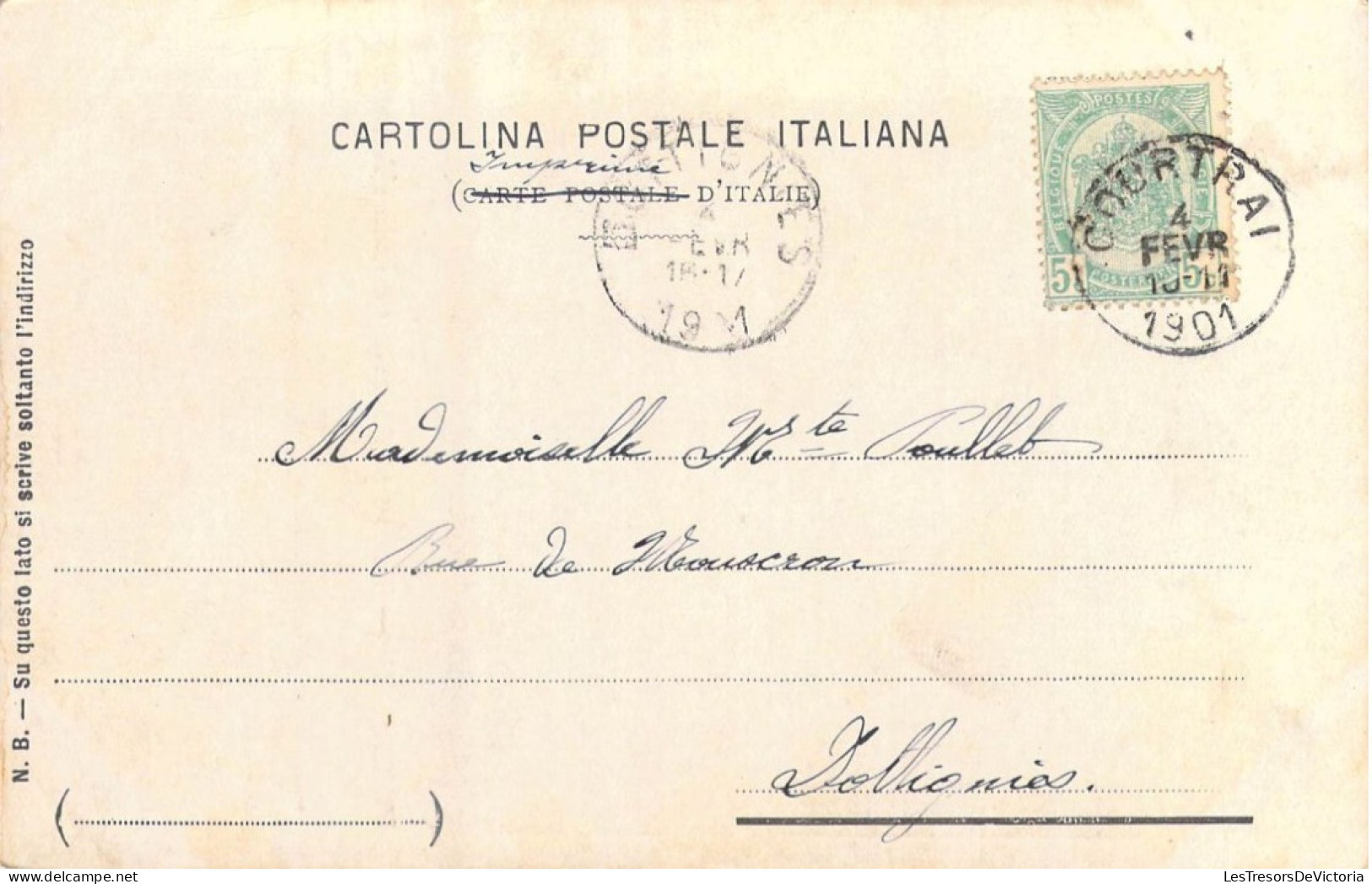 ITALIE - Pozzuoli - Tempio Di Apollo Sul Lago D'Averno - Carte Postale Ancienne - Pozzuoli