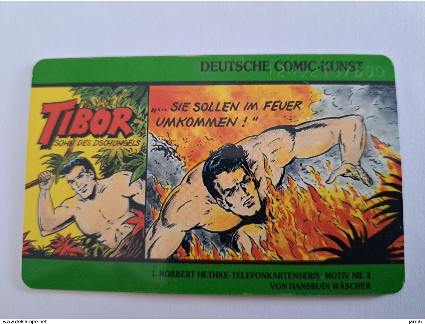 DUITSLAND/ GERMANY  CHIPCARD /COMIC/MARVEL SUPERHEROES /TIBOR  / 12DM  CARD / S60  MINT CARD     **13973** - K-Series: Kundenserie