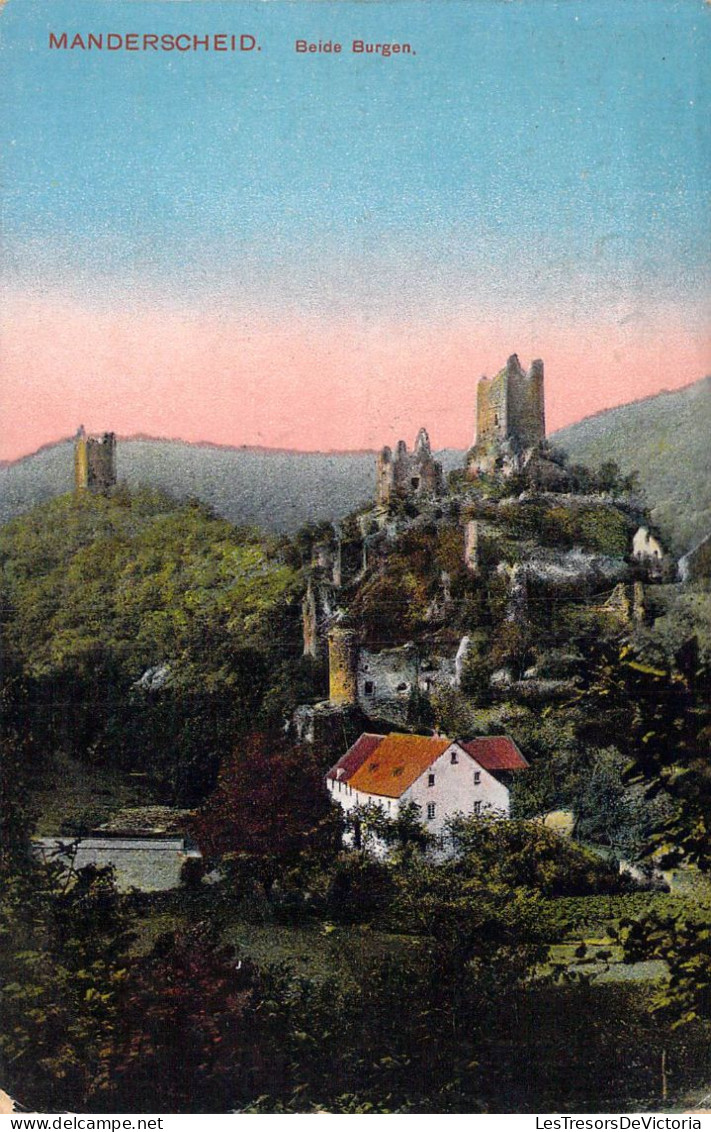 ALLEMAGNE - Manderscheid - Beide Burgen - Carte Postale Ancienne - Manderscheid