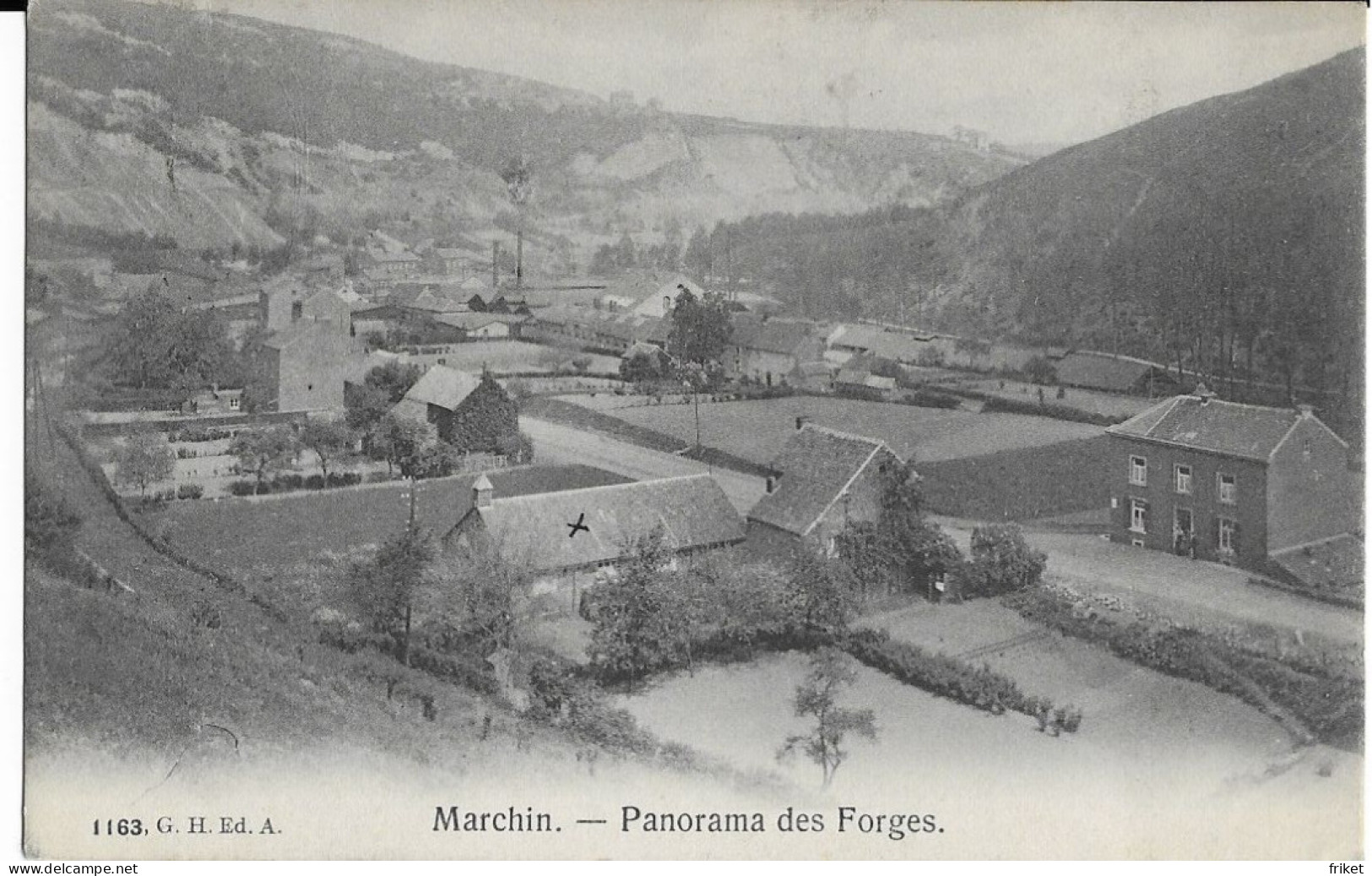 - 3148 - MARCHIN  Panorama Des Forges - Marchin