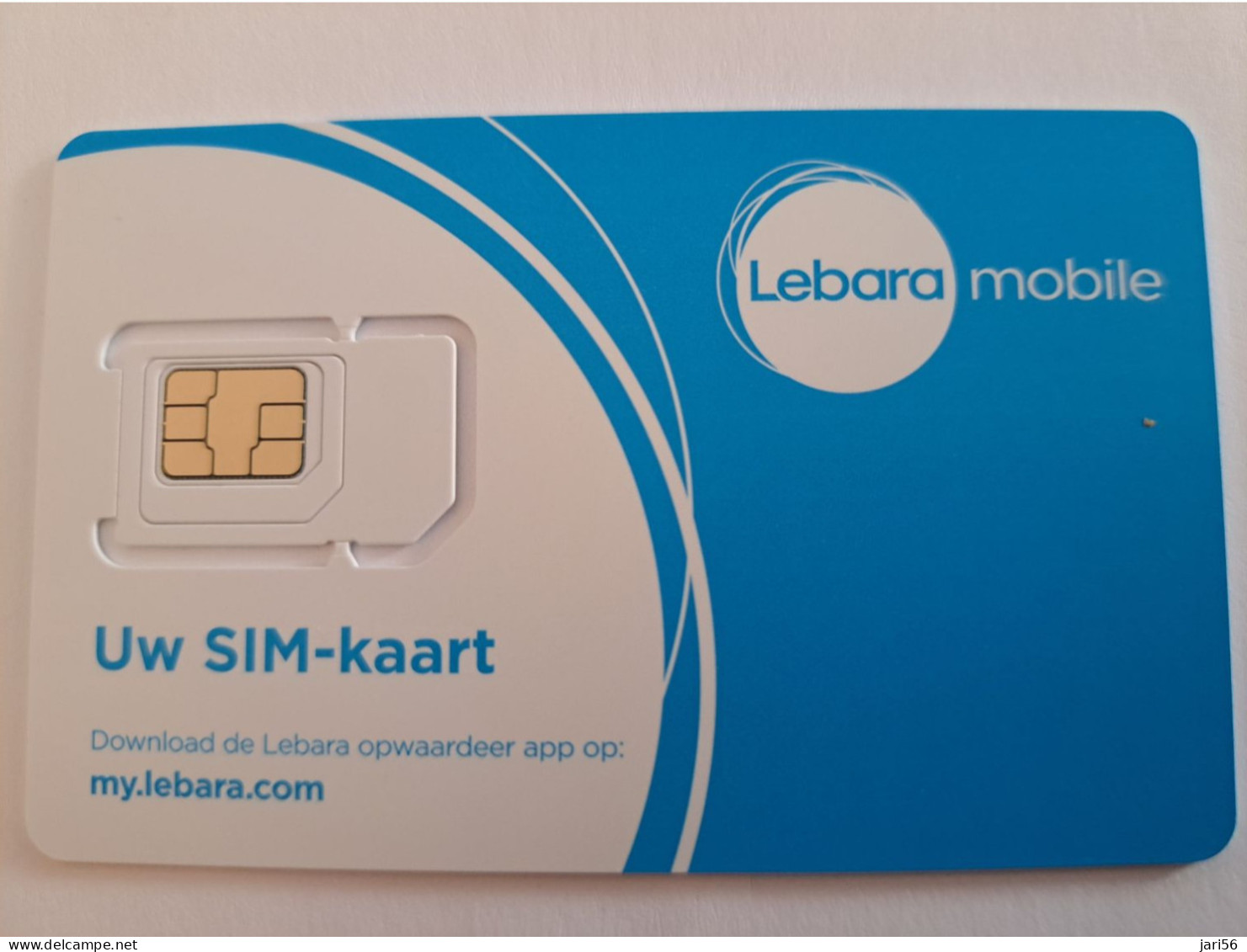 NETHERLANDS  GSM /SIM CARD LEBARA BLUE  /  MINT   ** 13991** - Pubbliche