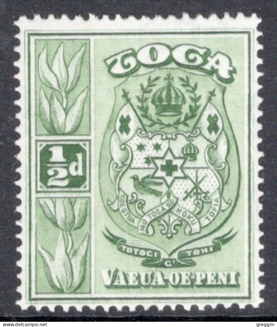Tonga 1942 Single ½d Stamp From The Definitive Set. - Tonga (...-1970)