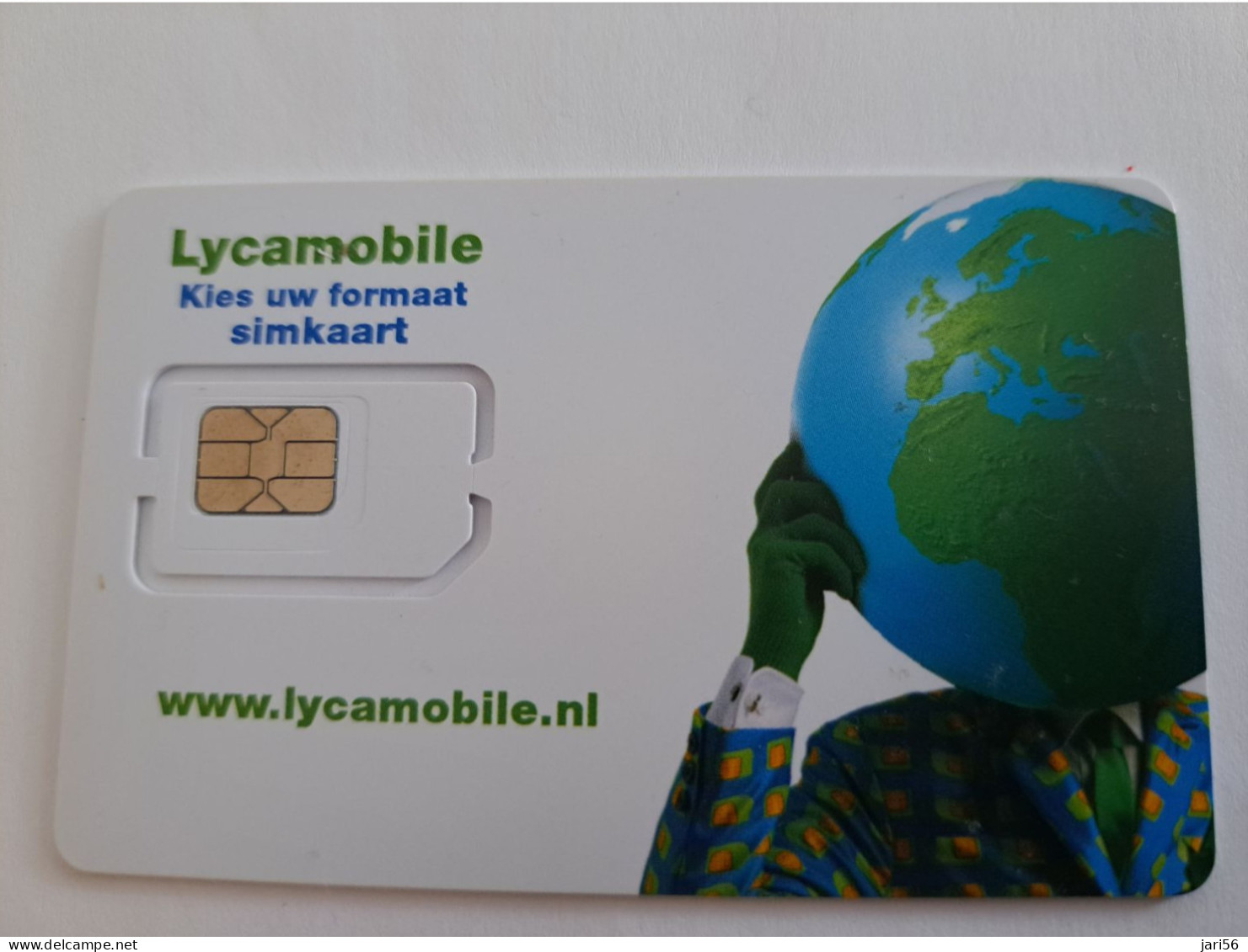 NETHERLANDS  GSM /SIM CARD LYCAMOBILE   /  MINT   ** 13992** - Publiques