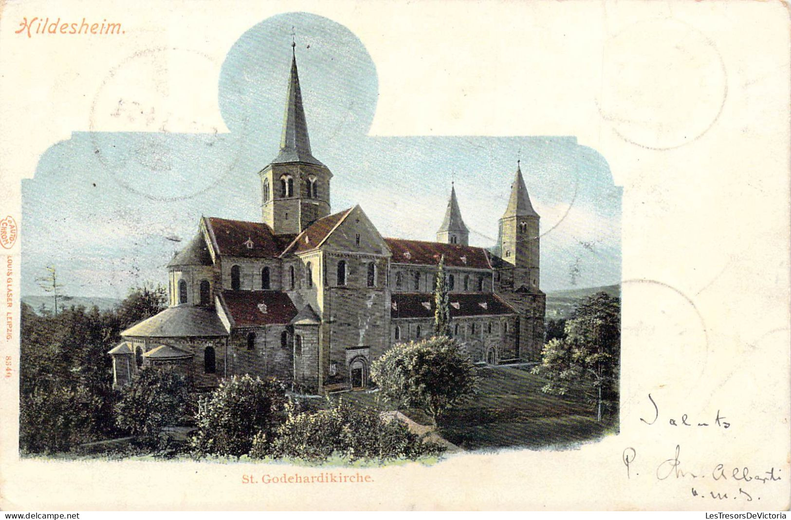 ALLEMAGNE - Hildesheim - St. Godehardikirche - Carte Postale Ancienne - Hildesheim