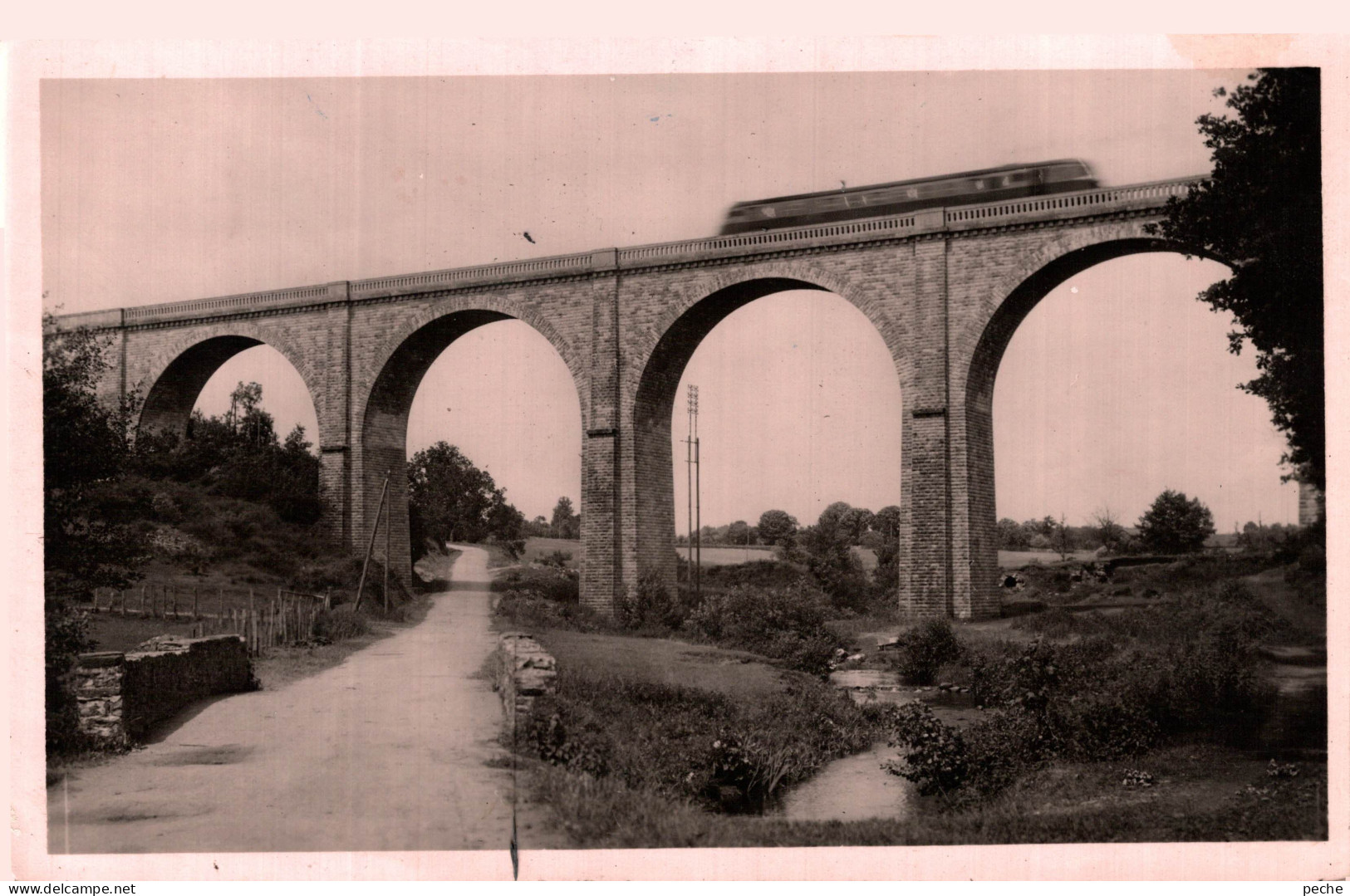 N°107041 -cpsm St Yrieix -le Viaduc- - Ouvrages D'Art