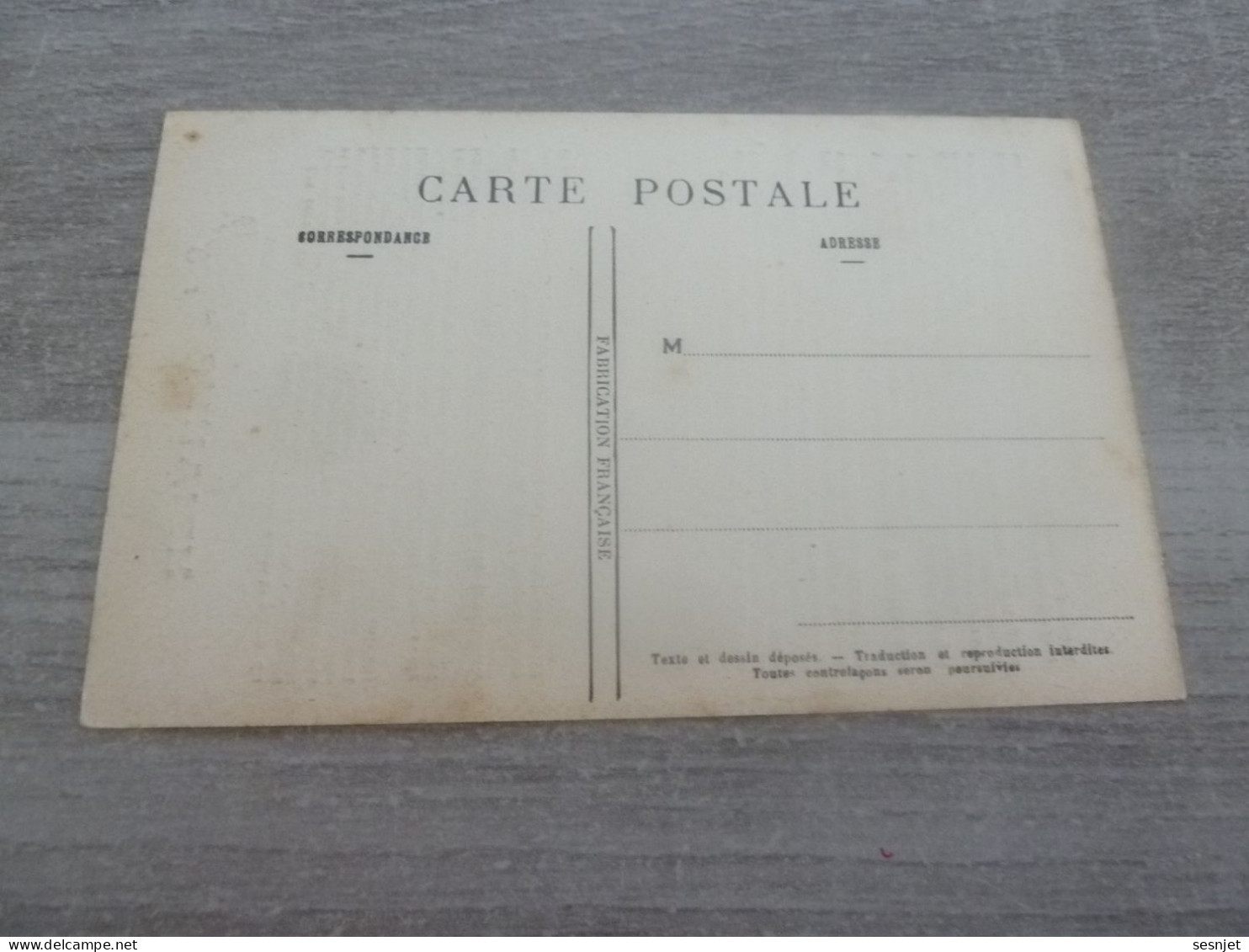 Horoscope - Janvier - Verseau - Fabrication Française - 910 - Année 1907 - - Genealogie