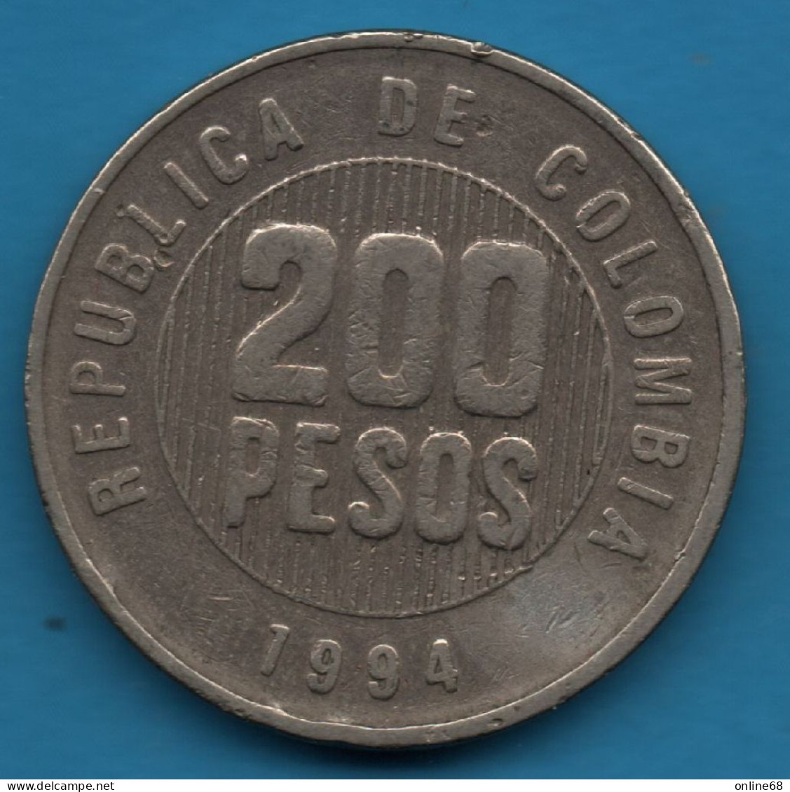 COLOMBIA 200 PESOS 1994 KM# 287 - Colombia