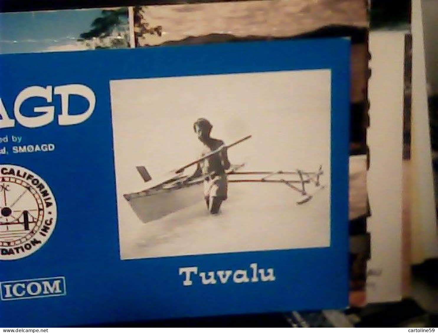 TUVALU ISLAND  QSL CARD  1982 JL702 - Tuvalu