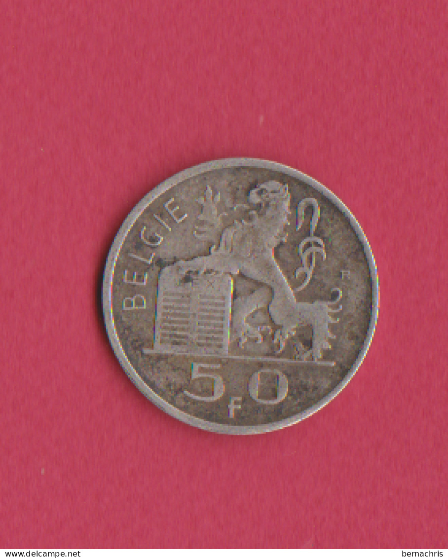 BELGIË - BELGIUM - 5 ,0 FRANK 1948 . ARGENT . - 50 Franc