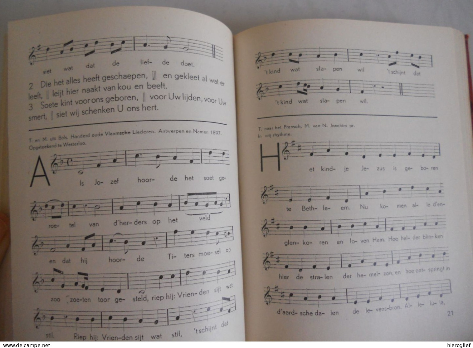We Zingen 'n Nieuw Lied 1936 Uitgave Caritas Studenten Antwerpen + K.S.A. Oostvlaanderen Gent / Zang Liederen Muziek - Practical