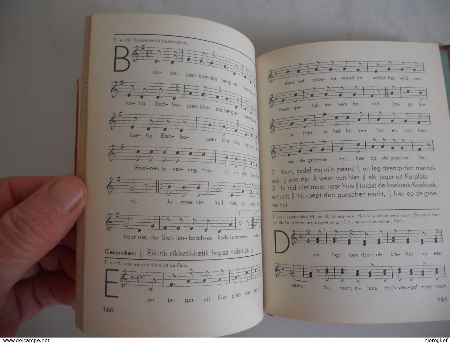 We zingen 'n nieuw lied 1936 uitgave caritas studenten antwerpen + K.S.A. Oostvlaanderen Gent / zang liederen muziek
