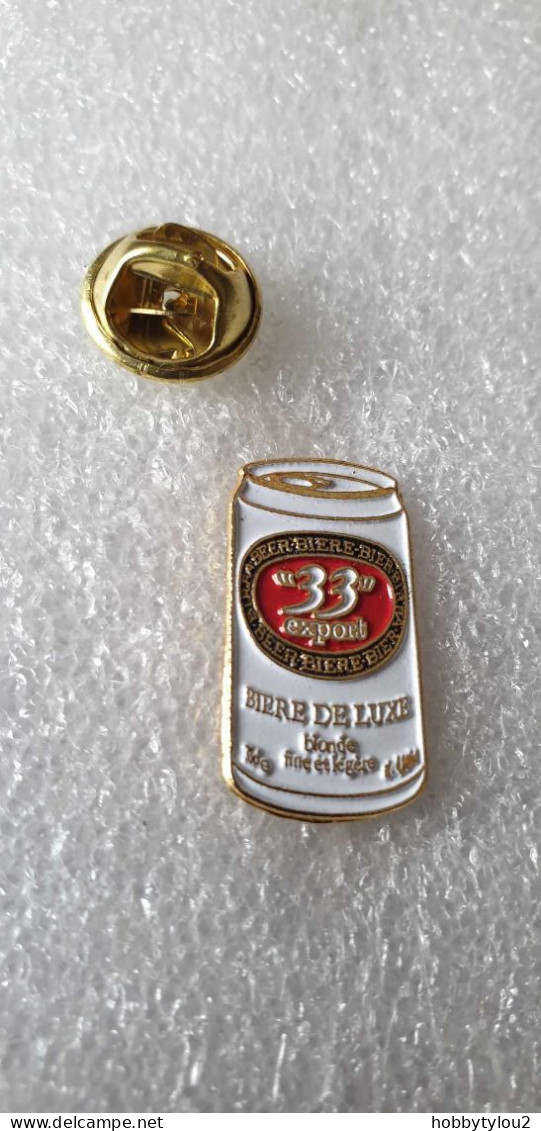 Pin's Bière "33" Export Bière De Luxe (canette) - Bierpins