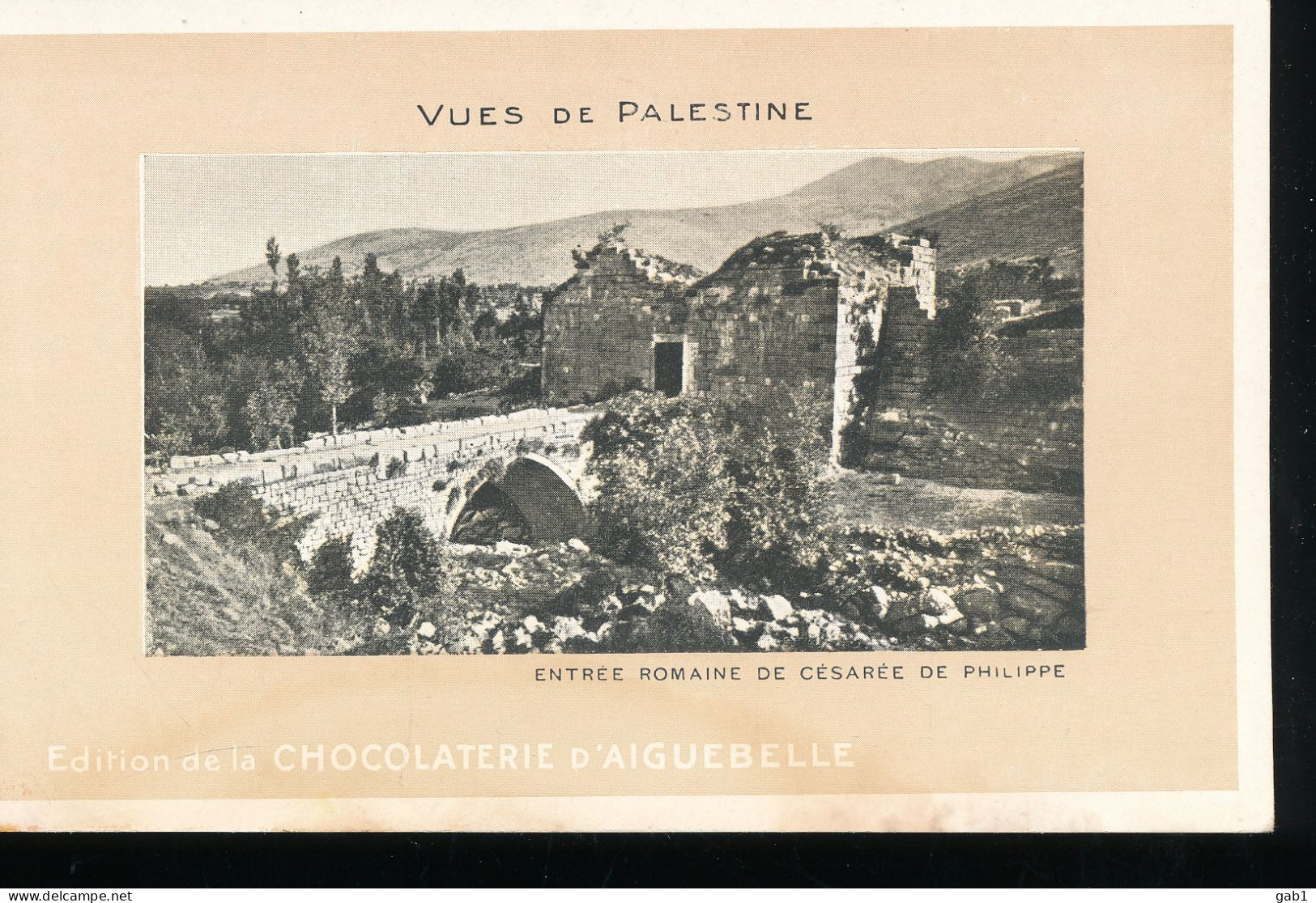Vues De Palestine ---  Entree Romaine De Cesaree De Philippe - Palestine