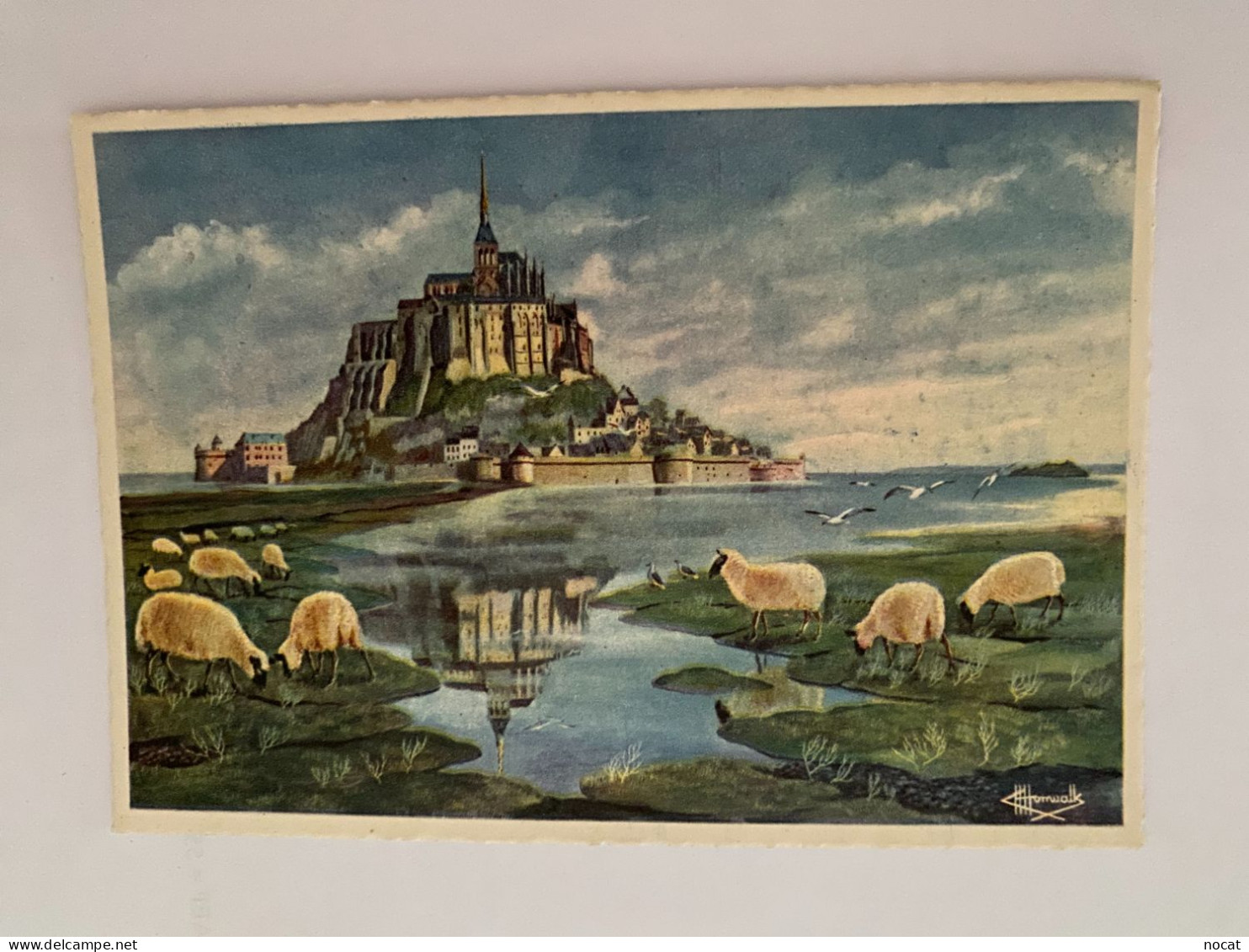 Les Belles Aquarelles De France Le Mont Saint Michel N° 19 Aquarelle Charles Homualk Editions Gaby - Ile-de-France