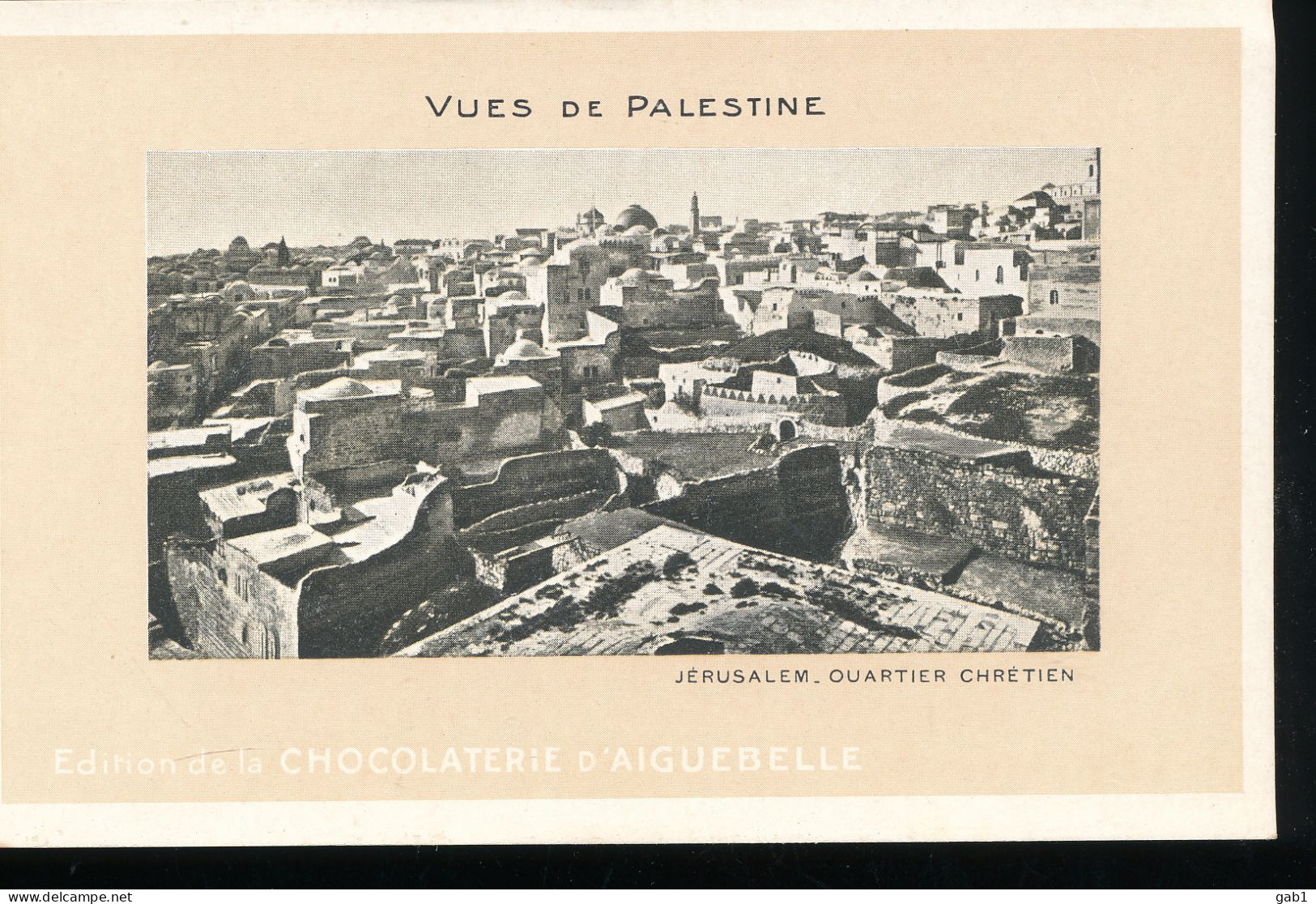 Vues De Palestine --- Jerusalem, Quartier Chretien - Palestine