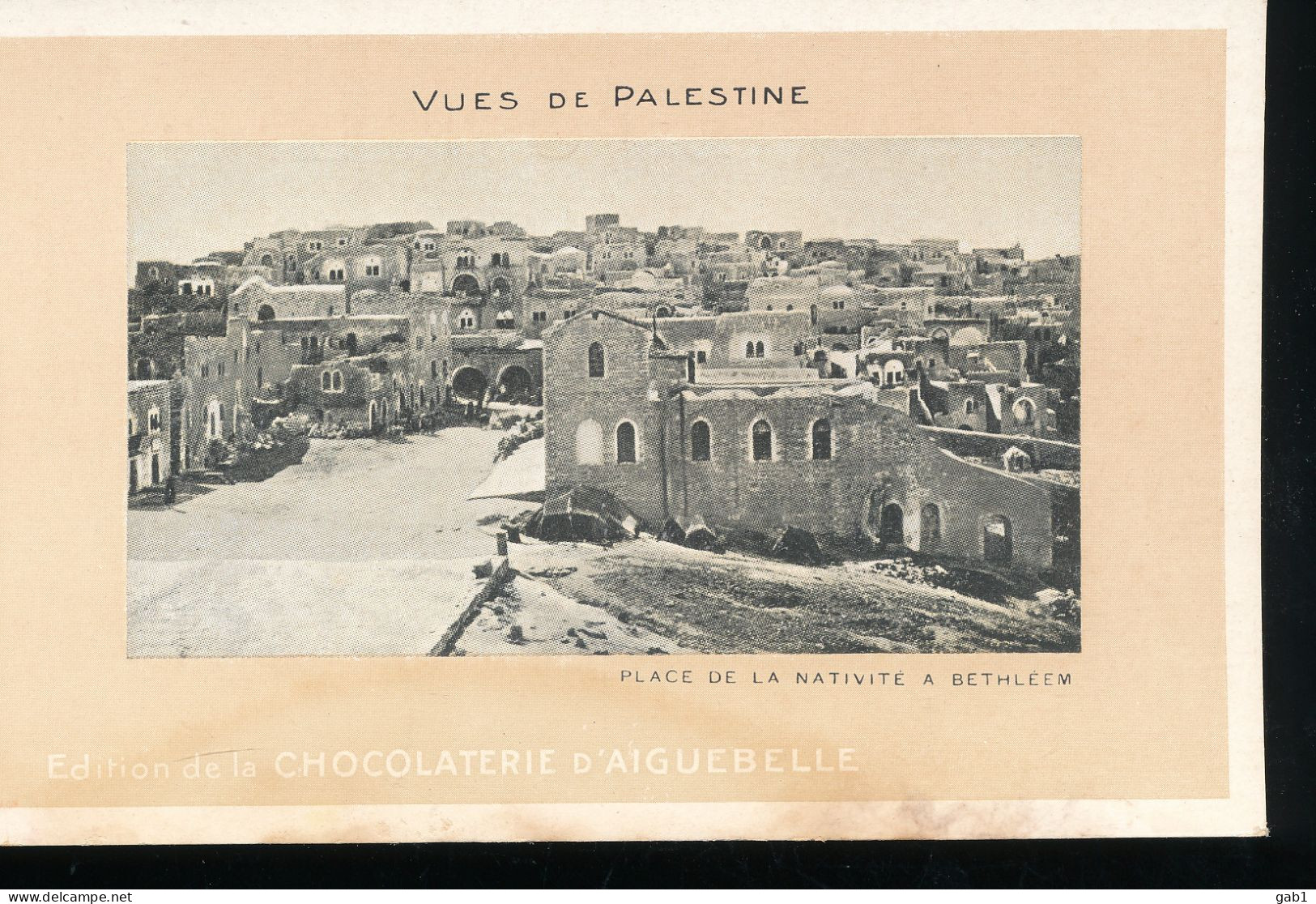Vues De Palestine --- Place De La Nativite A Bethleem - Palestine