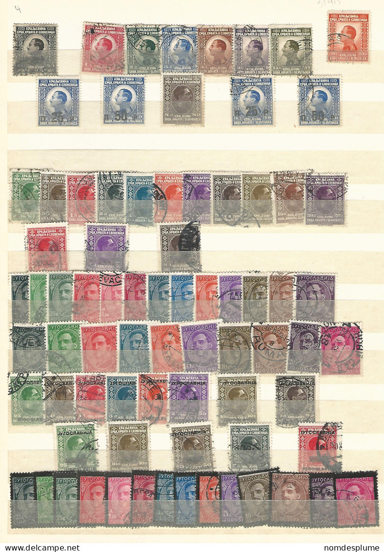 51415 ) Collection Yugoslavia - Collections, Lots & Séries