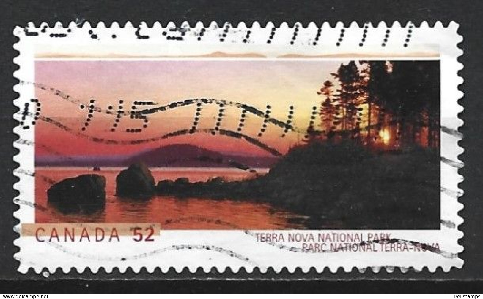 Canada 2007. Scott #2223 (U) Terra Nova National Park, Newfoundland, 50th Anniv. *Complete Issue* - Oblitérés