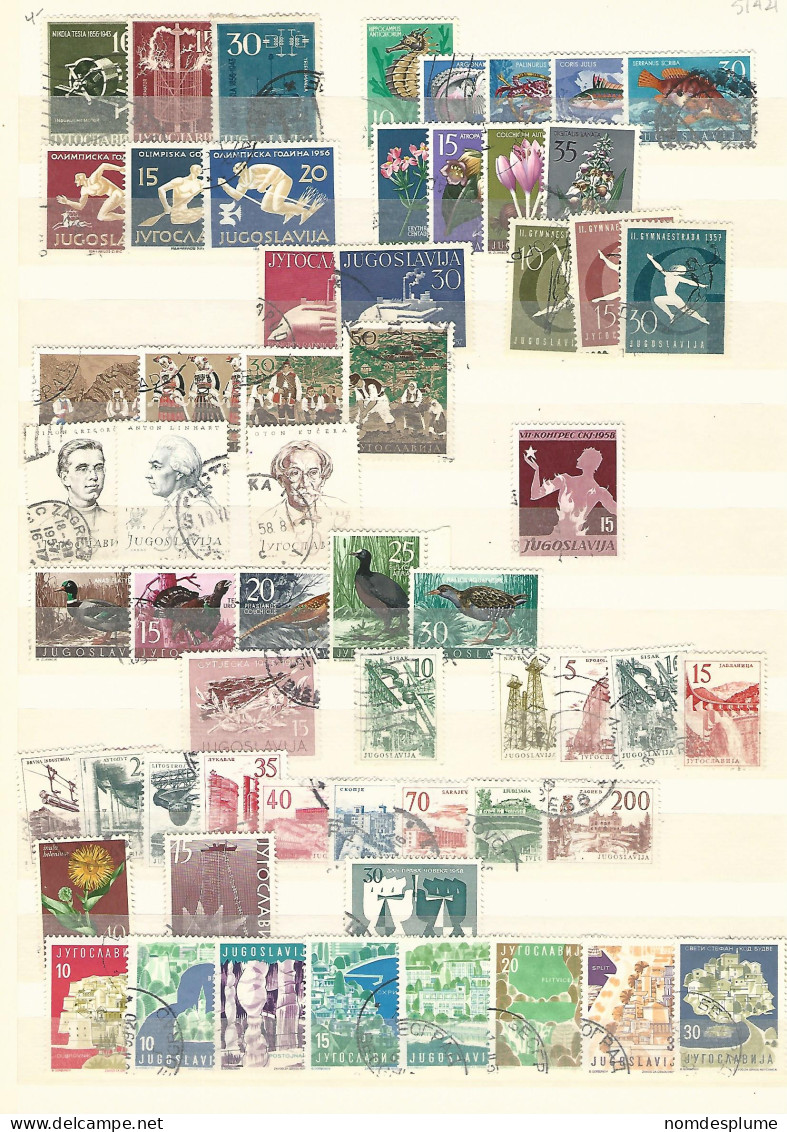 51421 ) Collection Yugoslavia - Collections, Lots & Séries