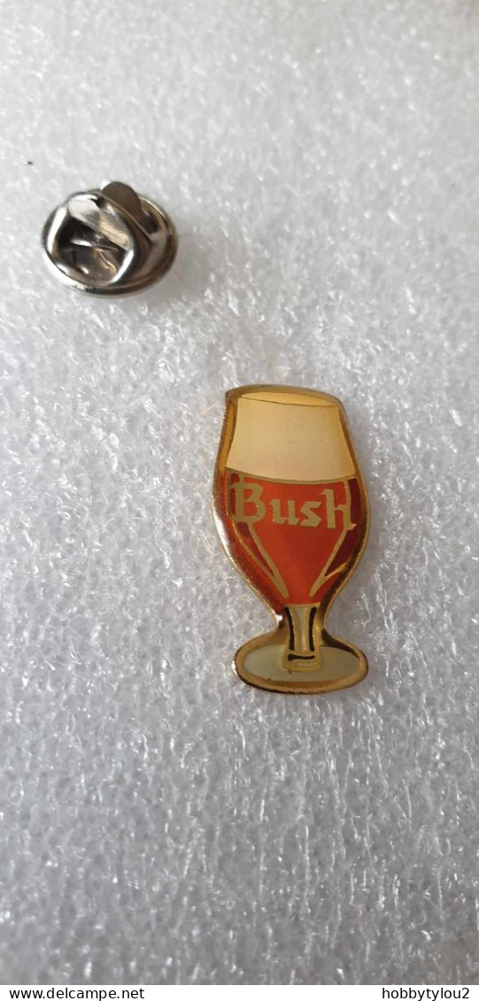 Pin's Bière Bush Verre - Bière