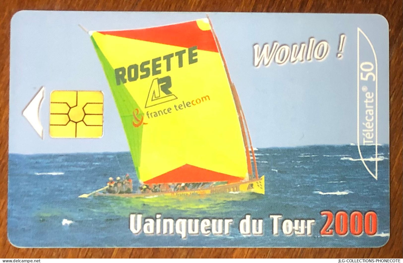 MARTINIQUE YOLE VOILE TELECARTE REF PHONECOTE F1094 TELEFONKARTE SCHEDA TARJETA PHONECARD PREPAID PREPAYÉE CALLING CARD - 2000