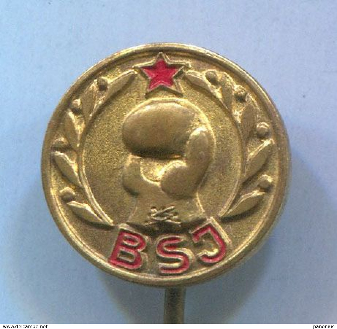 Boxing Box Boxen Pugilato - BSJ Yugoslavia Federation Association, Vintage Pin  Badge  Abzeichen - Boxen