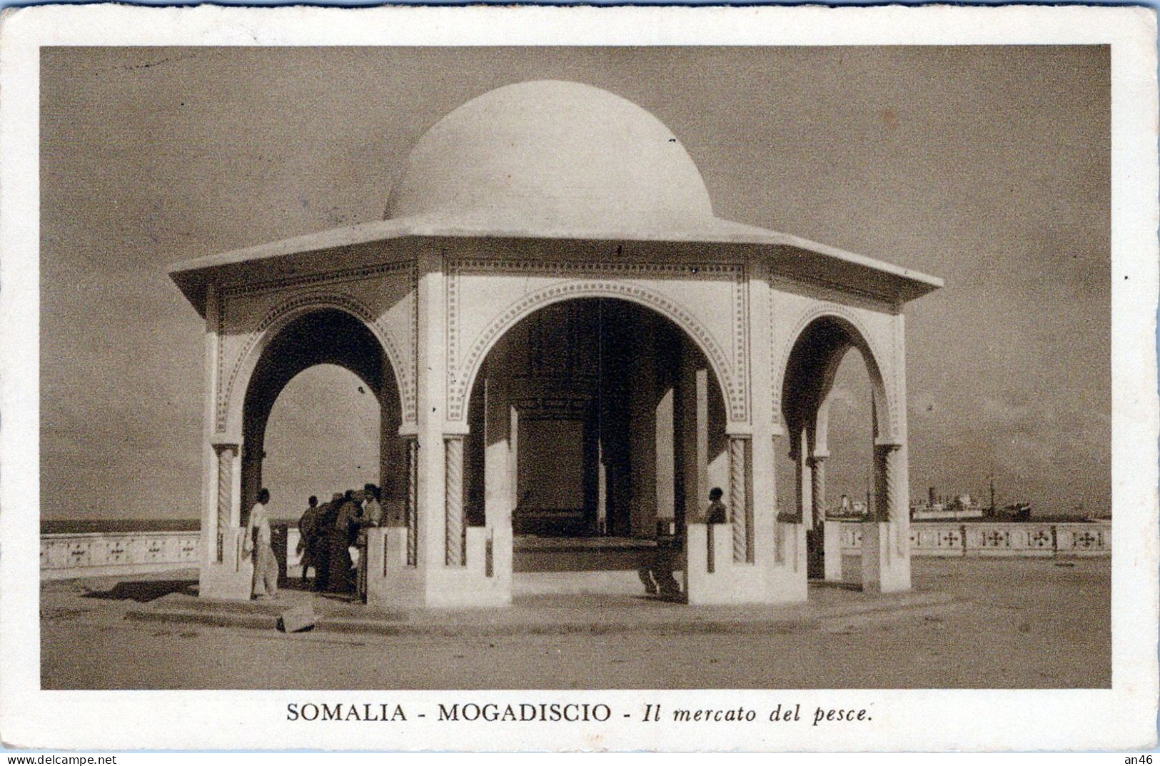 SOMALIA - MOGADISCIO - Il Mercato Del Pesce - Vgt. 1937 - Somalie
