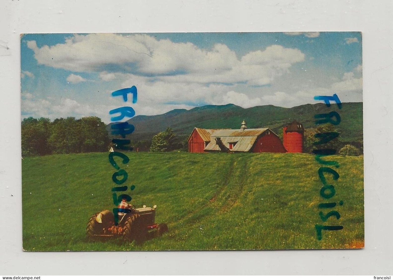 Etats-Unis. Vermont. Beautiful Farm Country In The Green Mountain Valleys Of Vermont. 1962 - Otros & Sin Clasificación