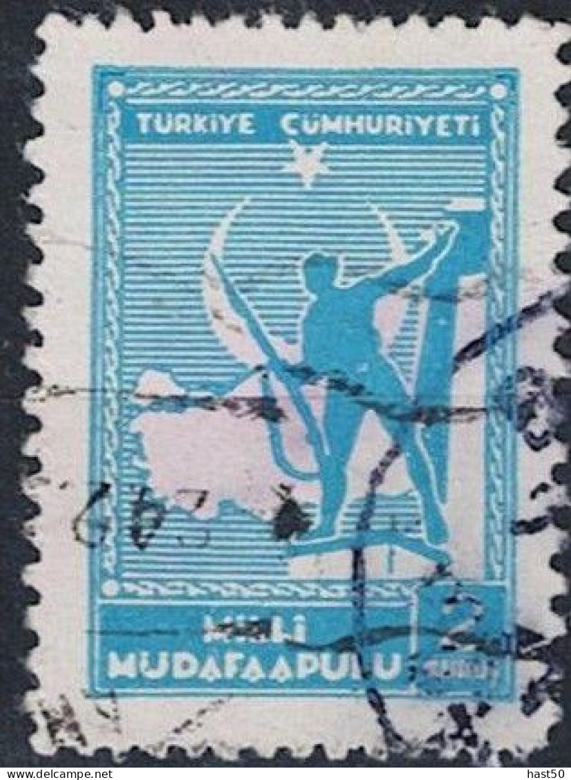 Türkei Turkey Turquie - Wehrsteuer-Ausgabe (MiNr: ZZM (C) 62) 1941 - Gest. Used Obl - Wohlfahrtsmarken