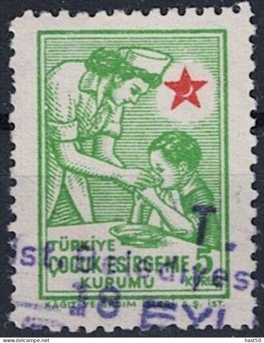 Türkei Turkey Turquie - Kinderhilfe (MiNr: ZZM (C) 101 I) 1946 - Gest. Used Obl - Wohlfahrtsmarken