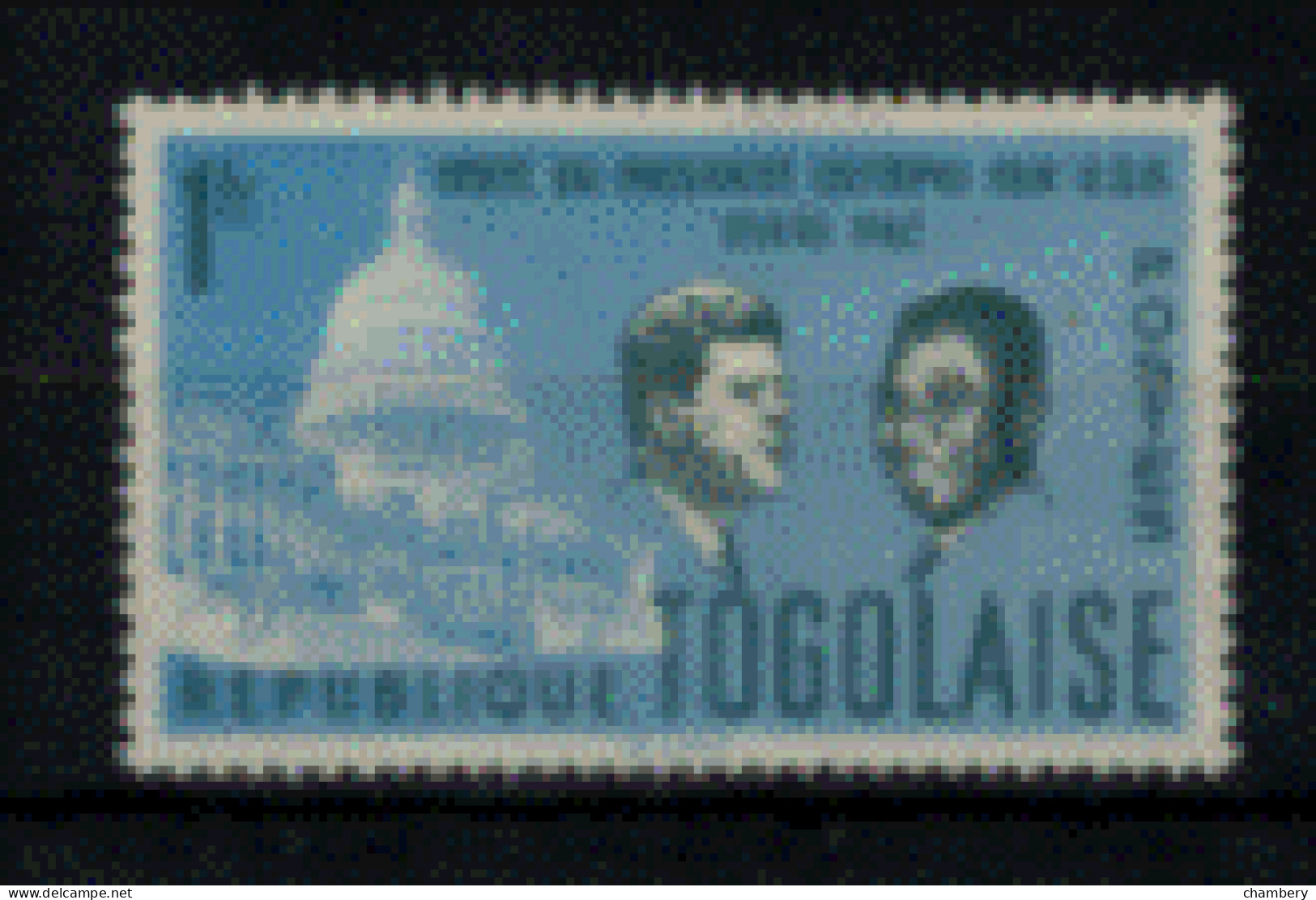 Togo - "Voyage Aux Etats-Unis Du Président Sylvanus Olympie" - Neuf 1* N° 366 De 1962 - Togo (1960-...)