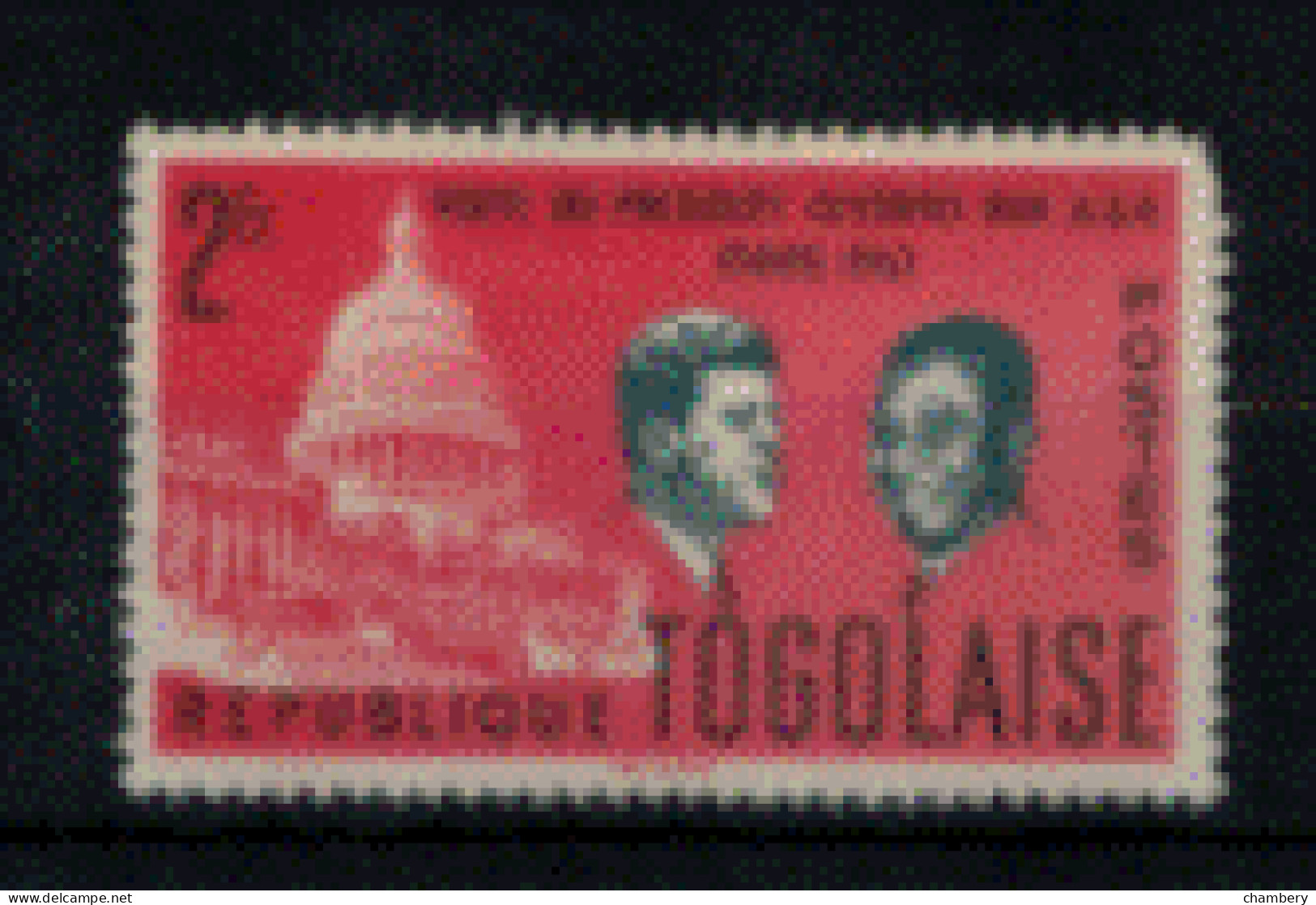 Togo - "Voyage Aux Etats-Unis Du Président Sylvanus Olympie" - Neuf 1* N° 367 De 1962 - Togo (1960-...)