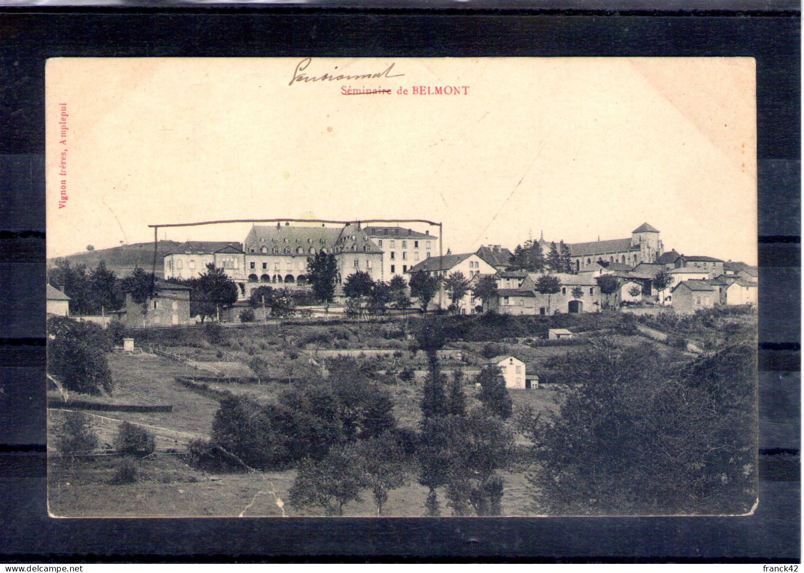 42. Belmont. Pensionnat - Belmont De La Loire