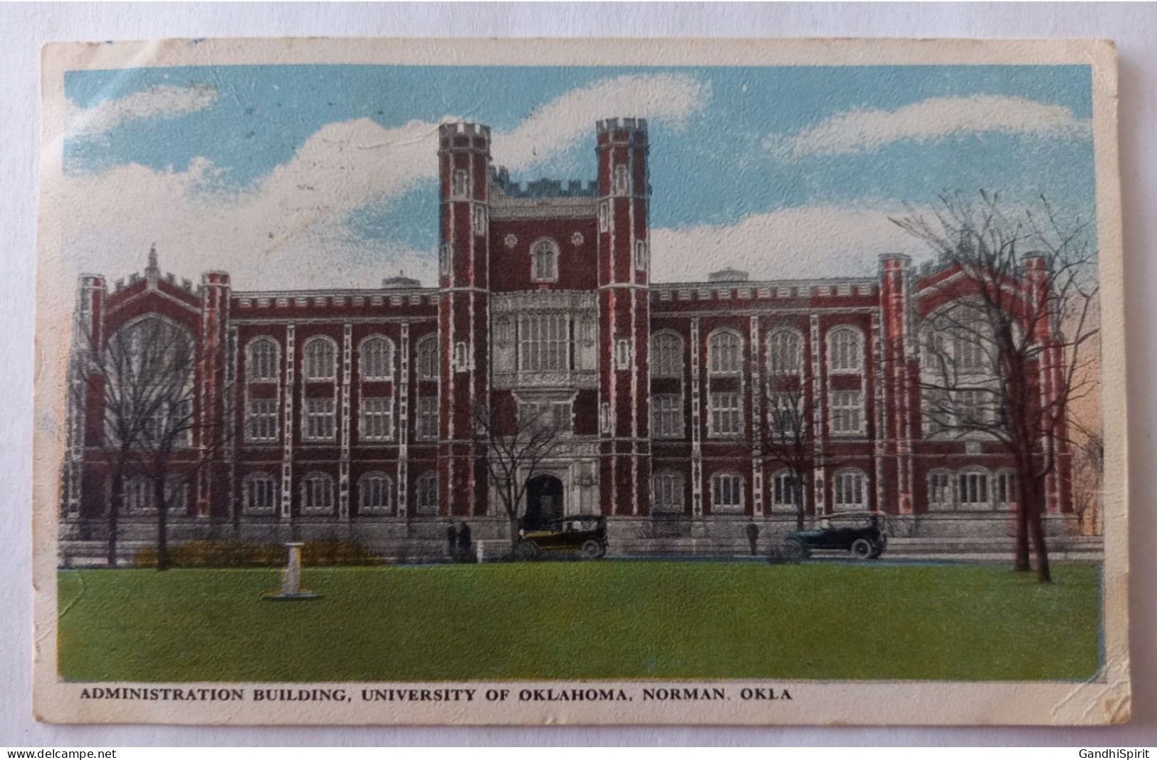 Norman - Administration Building, Cars - University Of Oklahoma - Other & Unclassified