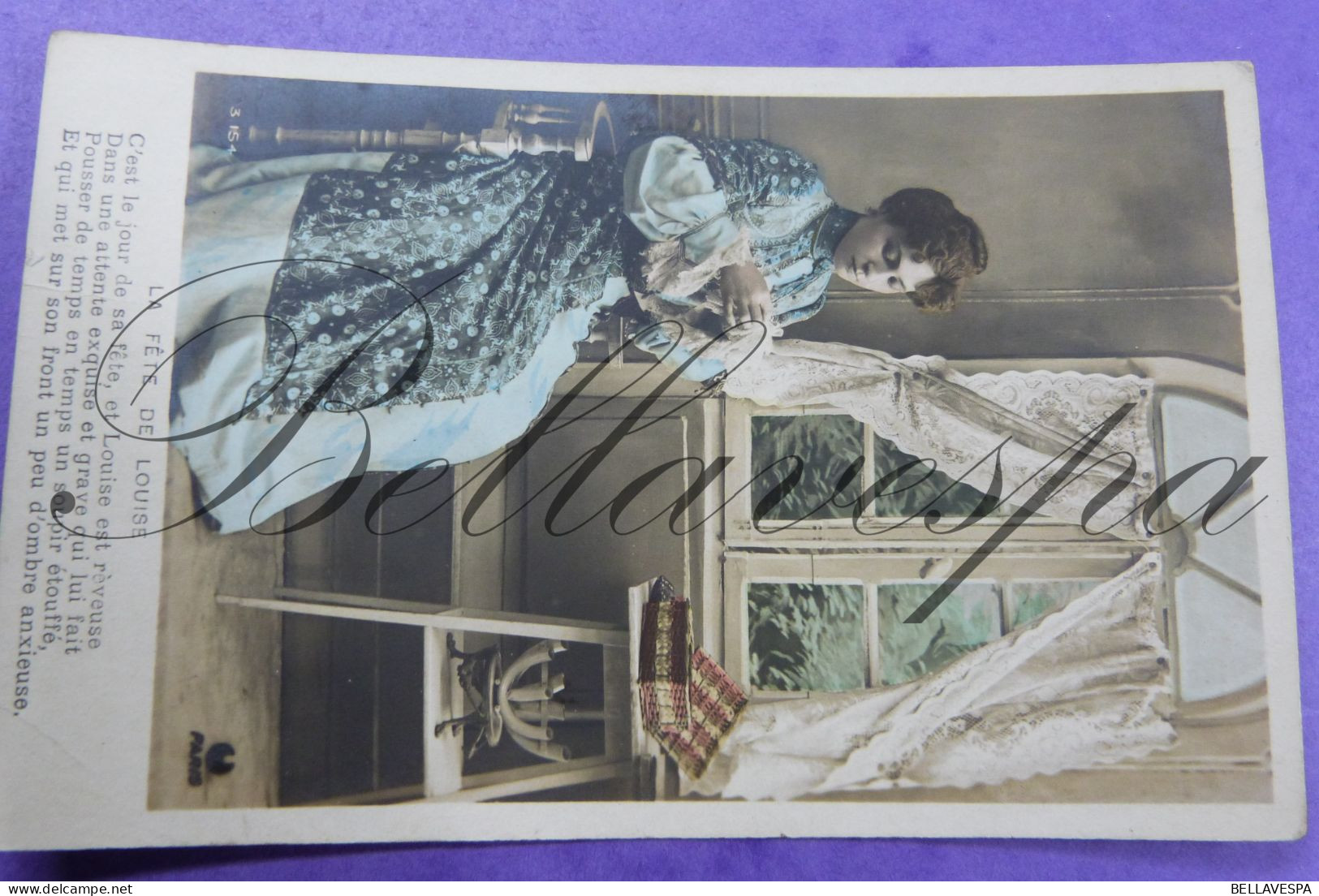Fantasie gemengd lot  90 x cpa  postkaarten Mode coiffure vintage couture haartooi kapsel