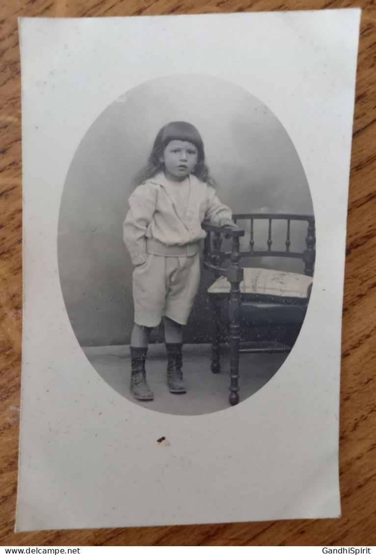 Généalogie - Jules Jorrot à 3 Ans Et Demi, Le 19 Juin 1918 - Carte Photo - Genealogie