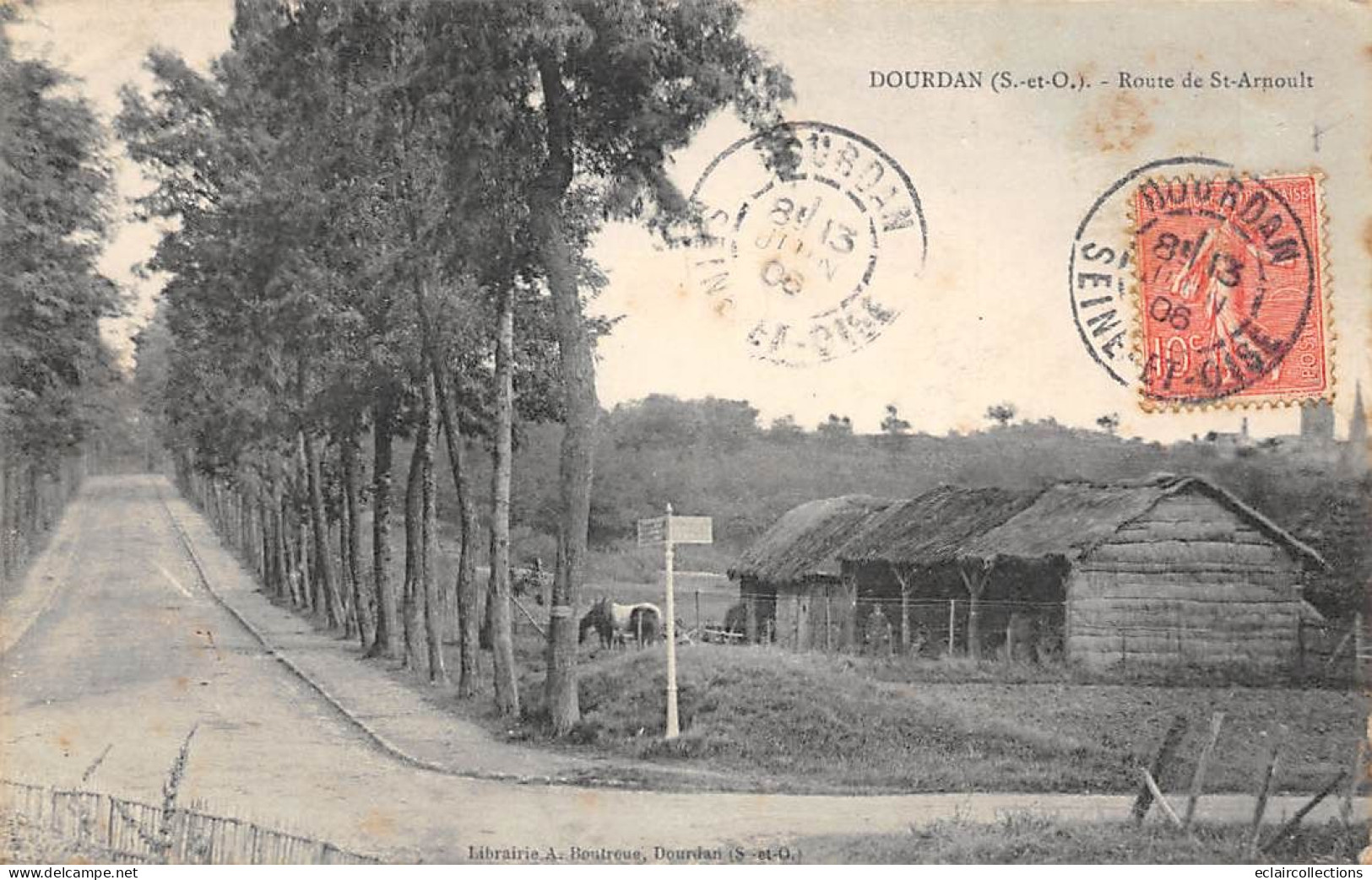 Dourdan         91          Route De St Arnoult       (voir Scan) - Dourdan