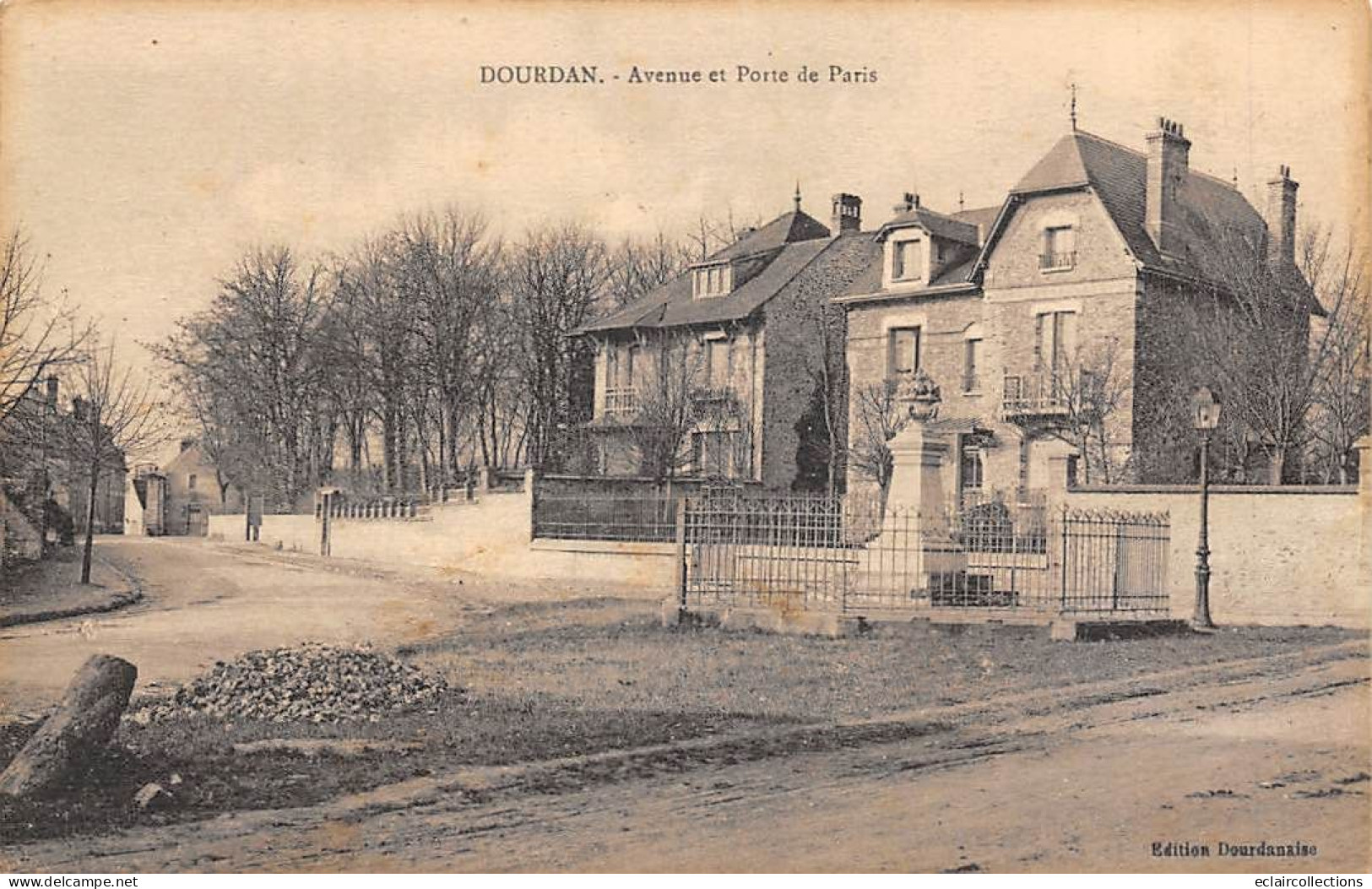 Dourdan         91          Avenue Et Porte De Paris          (voir Scan) - Dourdan