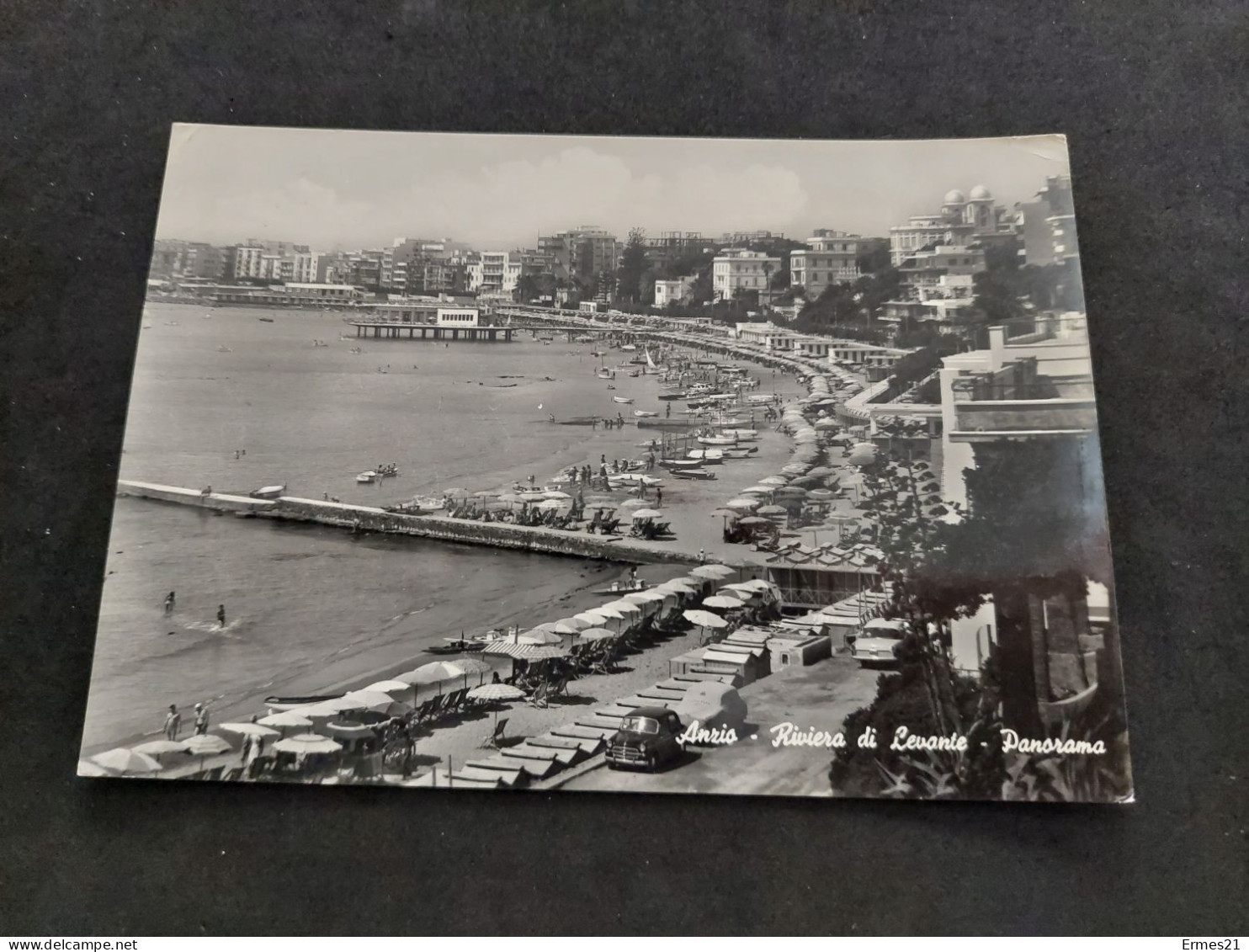 Cartolina 1960. Anzio. Riviera Di Levante. Panorama.   Condizioni Eccellenti. Viaggiata. - Mehransichten, Panoramakarten