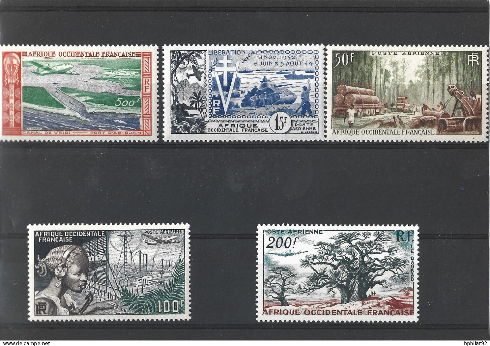 !!! AOF PA SÉRIE N°16/20 NEUVE* - Unused Stamps