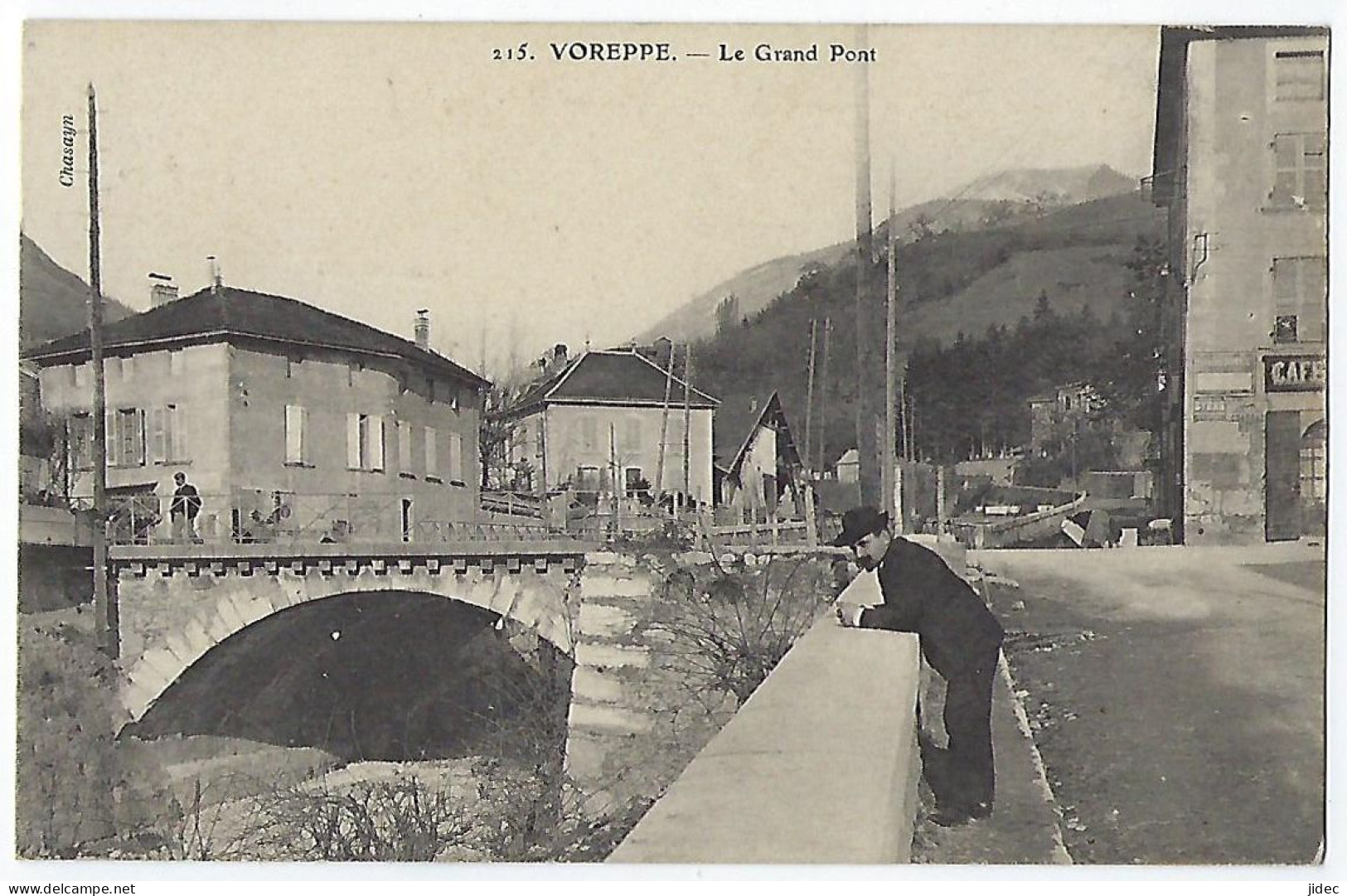 CPA 38 Voreppe Le Grand Pont Voiron Grenoble Veurey Voroize Coublevie Saint Jean De Moirans Noyarey Fontanil Cornillon - Voreppe