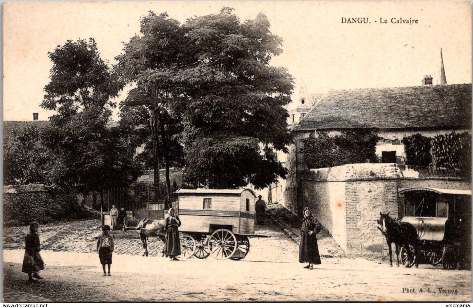 S13878 Cpa 27 Dangu - Le Calvaire - Dangu